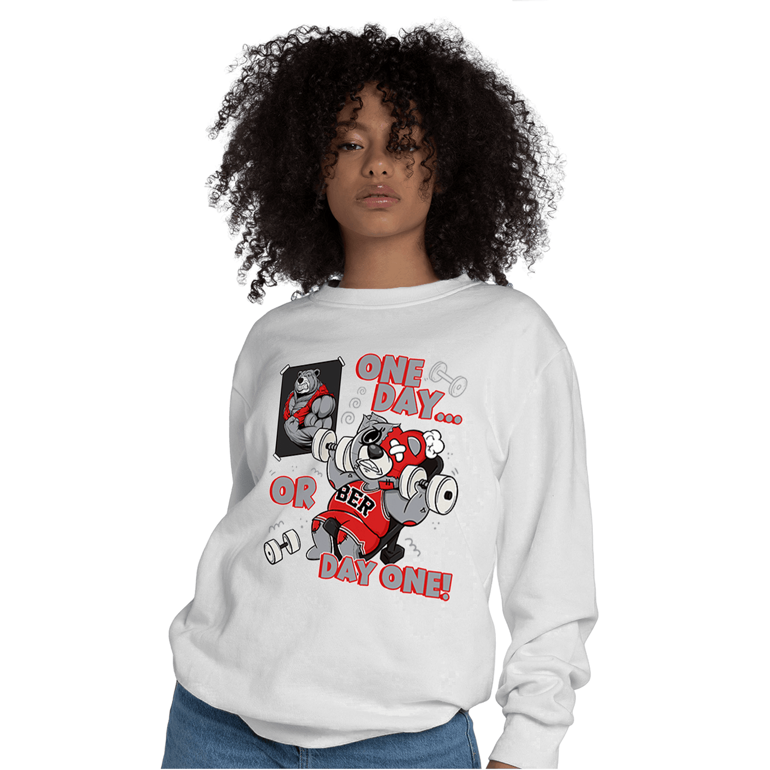 Bred Reimagined 4s Sweatshirt Match BER Gymmer - NastyJamz