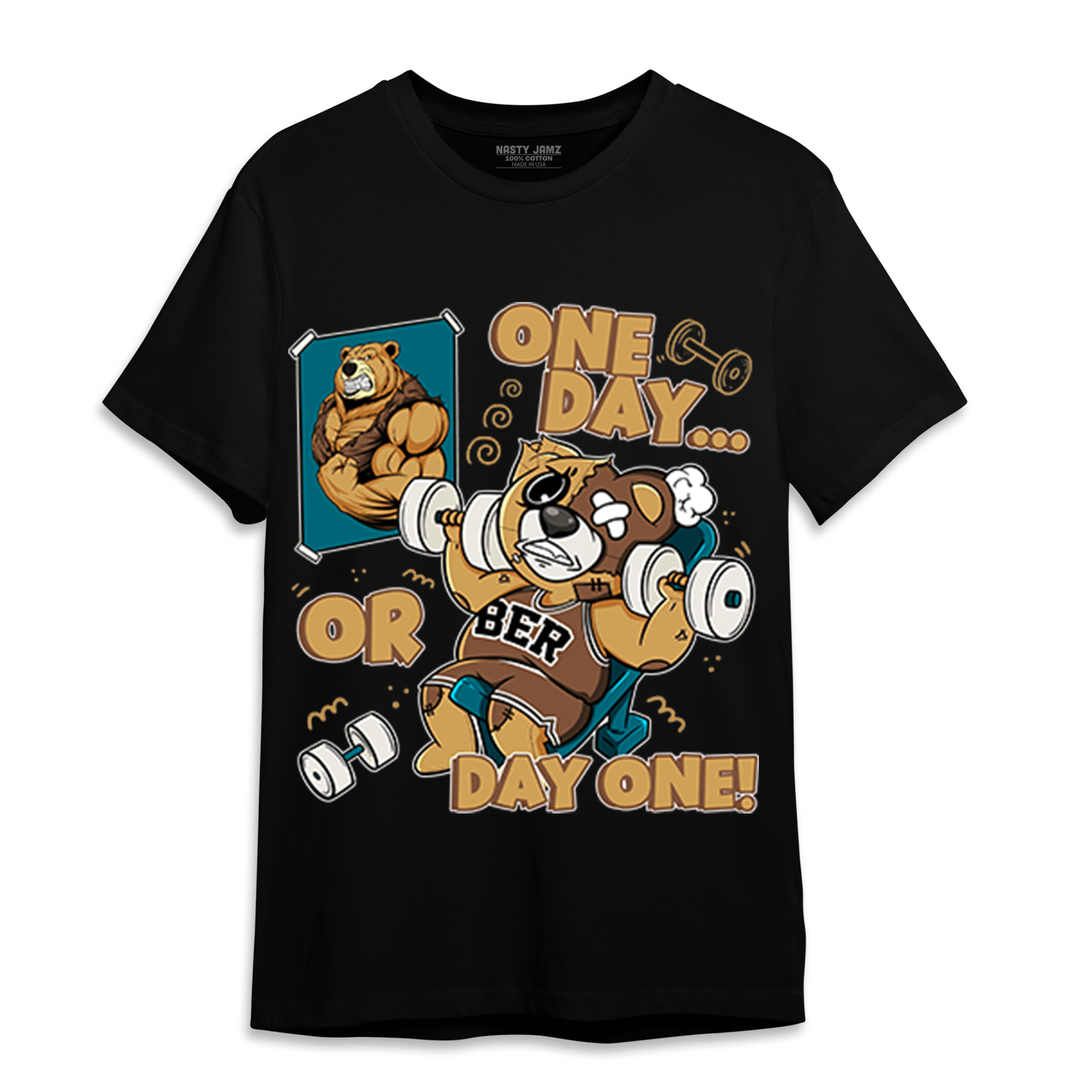 Cacao Wow 4s T Shirt Match BER Gymmer - NastyJamz