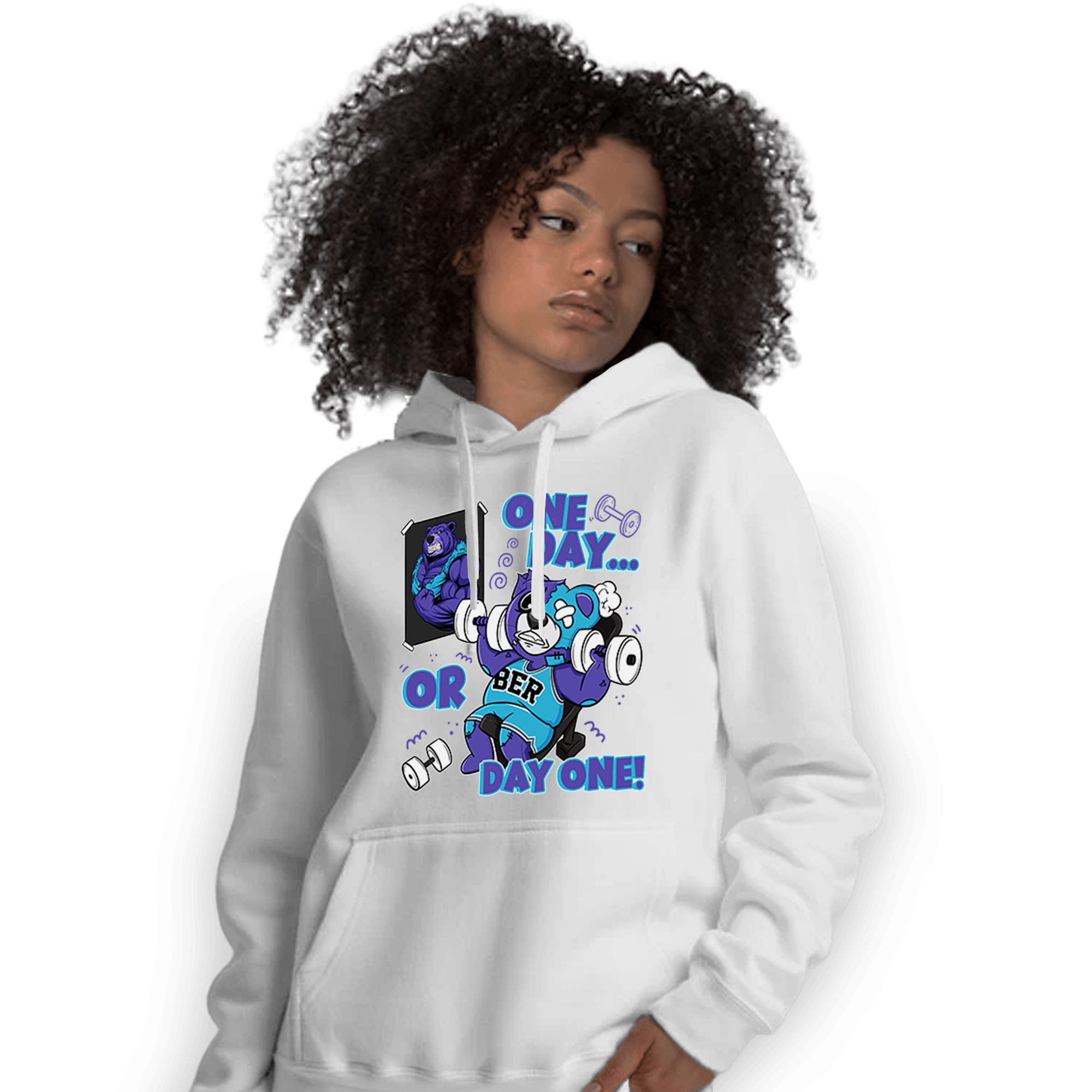 Aqua 6s Hoodie Match BER Gymmer - NastyJamz