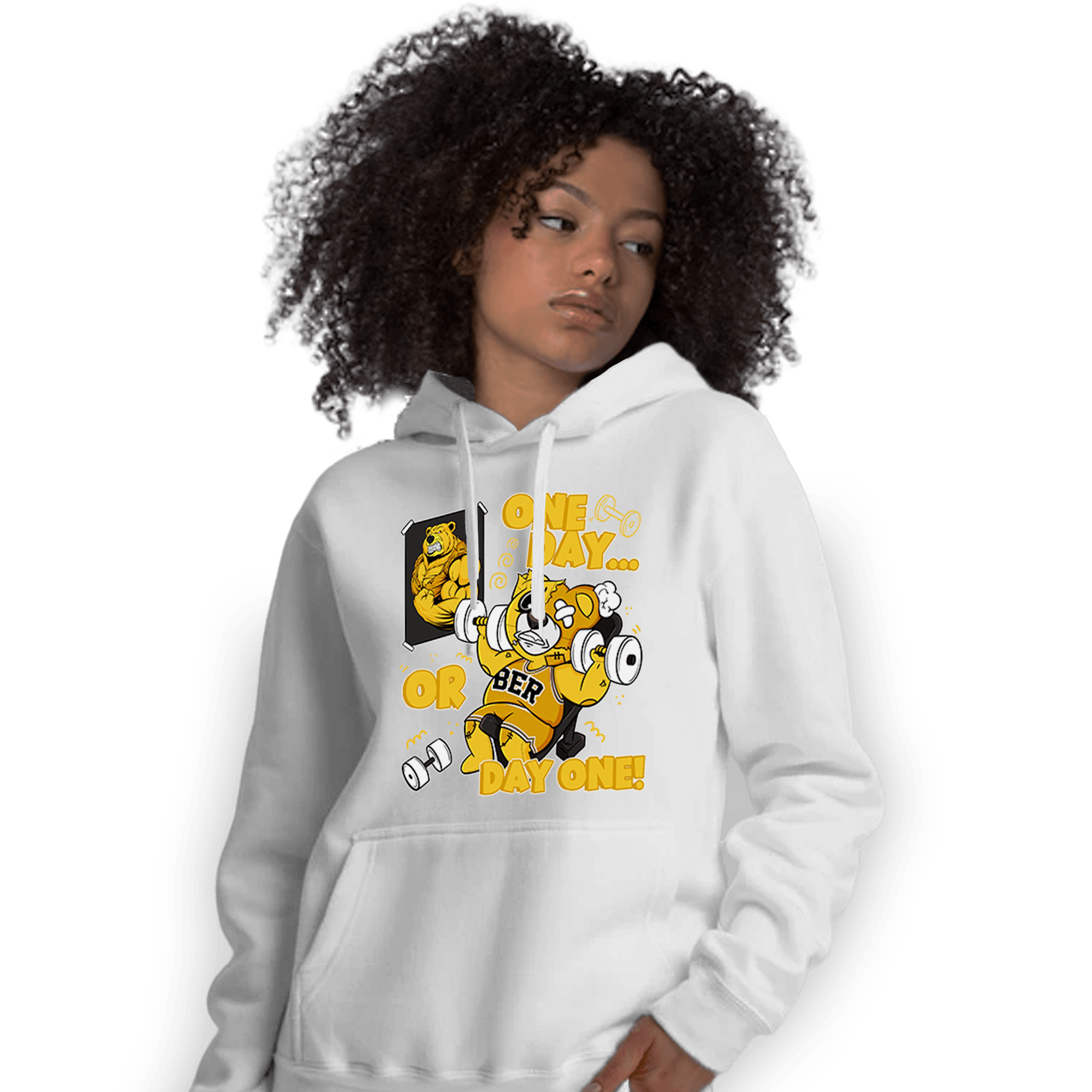 Yellow Ochre 6s Hoodie Match BER Gymmer - NastyJamz