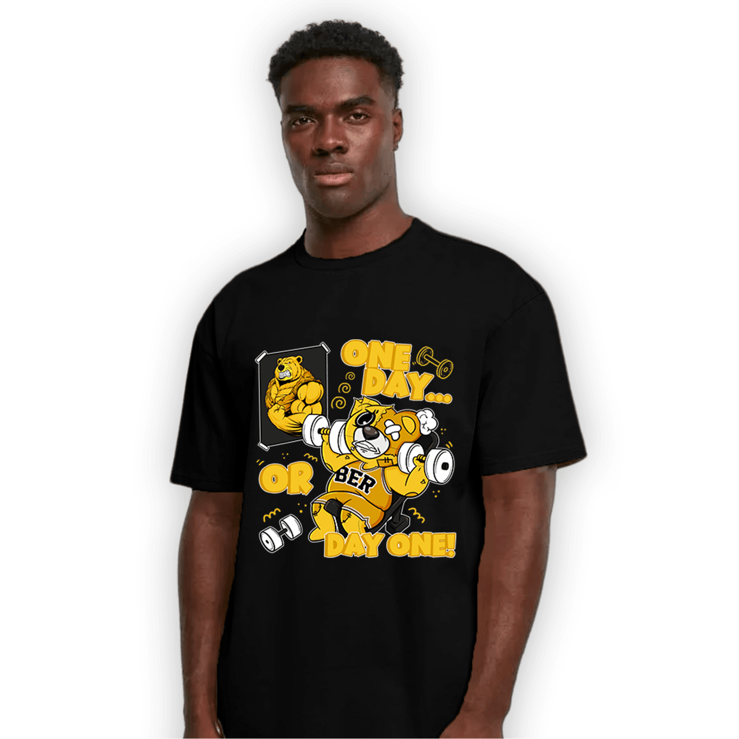 Yellow Ochre 6s T Shirt Match BER Gymmer - NastyJamz