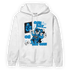 Powder Blue 9s Hoodie Match BER Gymmer - NastyJamz