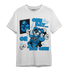 Powder Blue 9s T Shirt Match BER Gymmer - NastyJamz