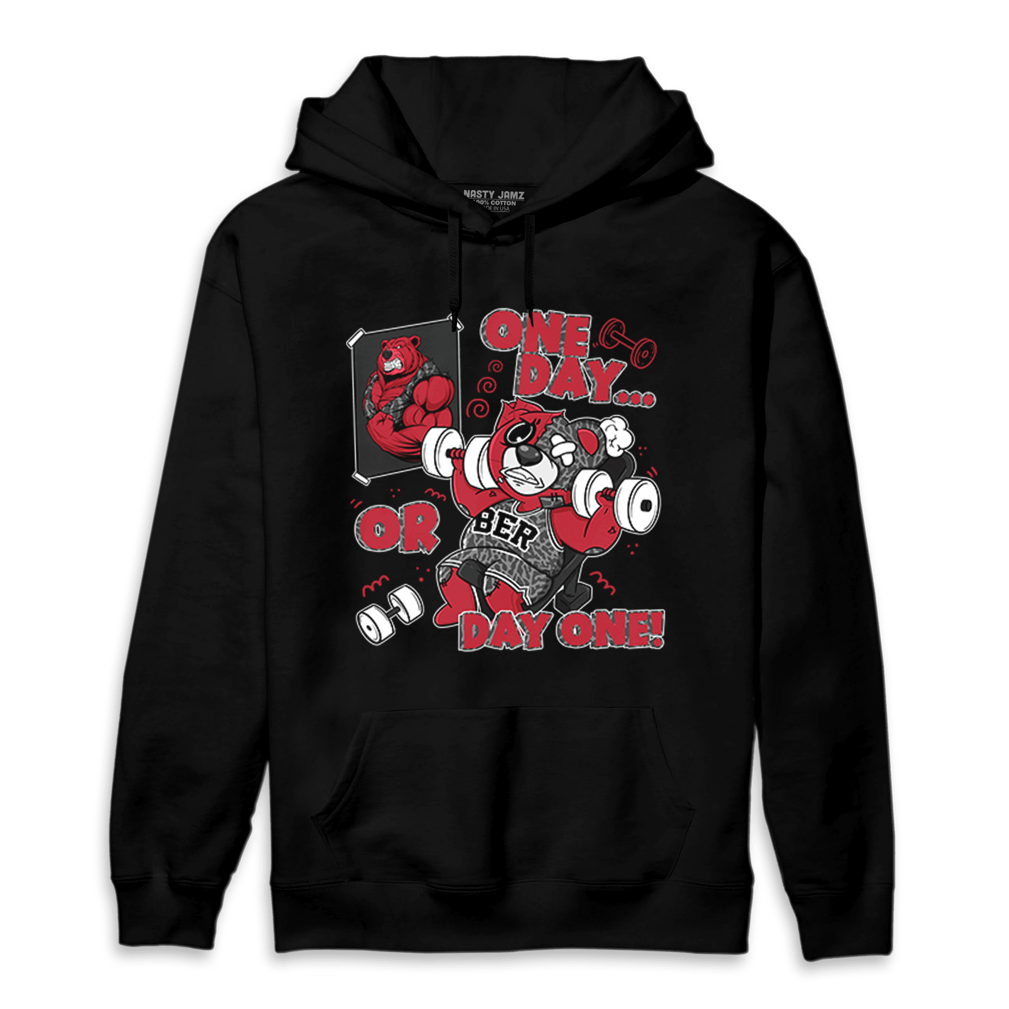 Spizike Low Bred Hoodie Match BER Gymmer - NastyJamz