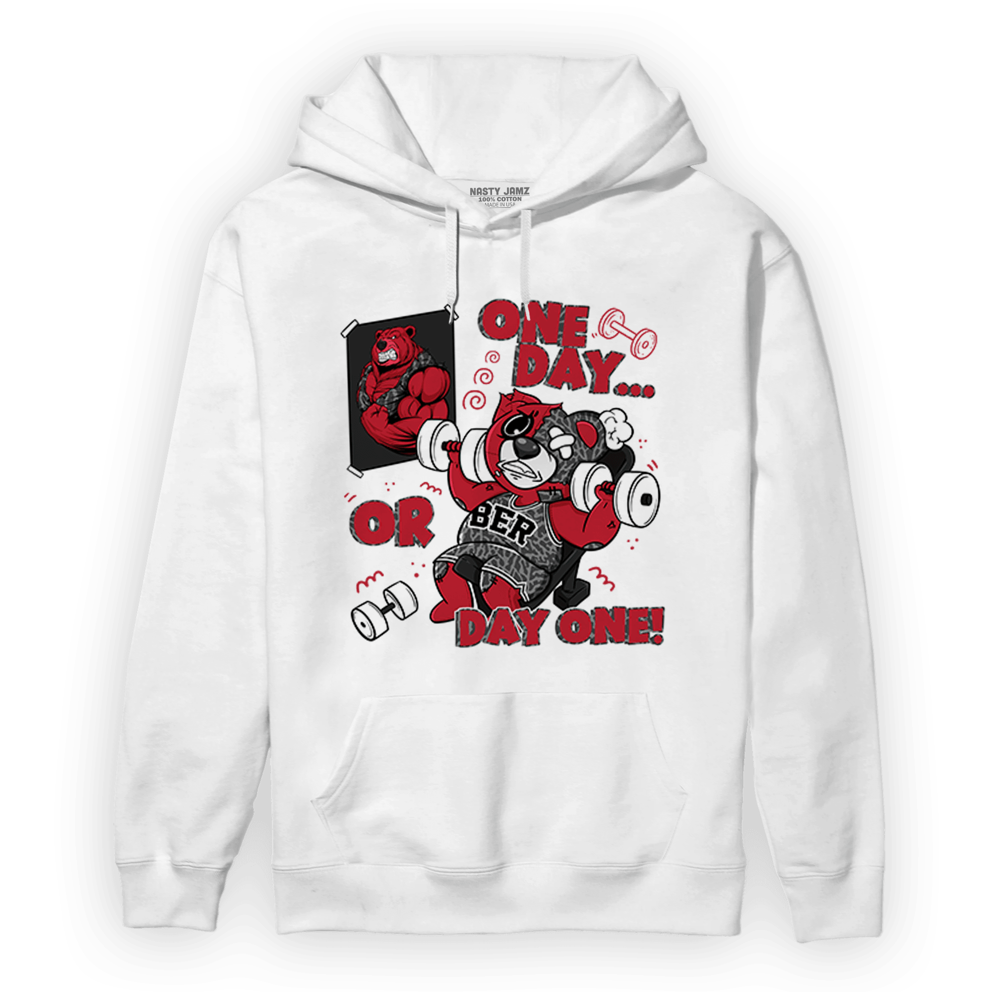 Spizike Low Bred Hoodie Match BER Gymmer - NastyJamz