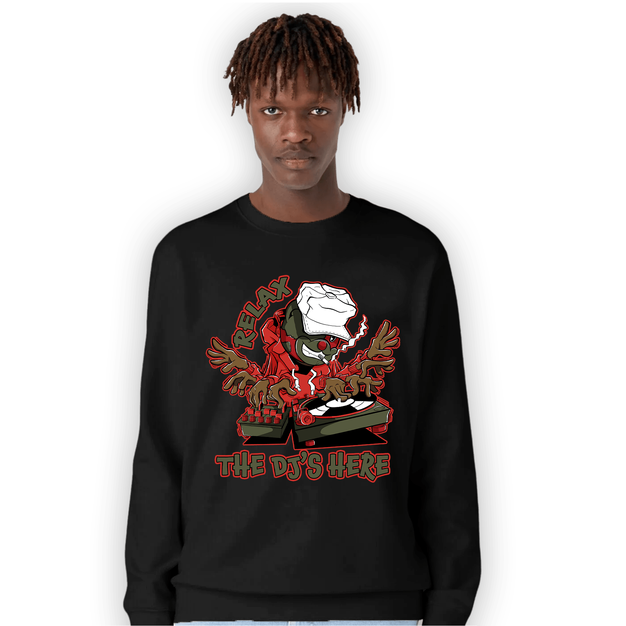 Dunk Low Mystic Red Sweatshirt Match BER The DJ Here - NastyJamz