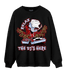 Cherry 11s Sweatshirt Match BER The DJ Here - NastyJamz