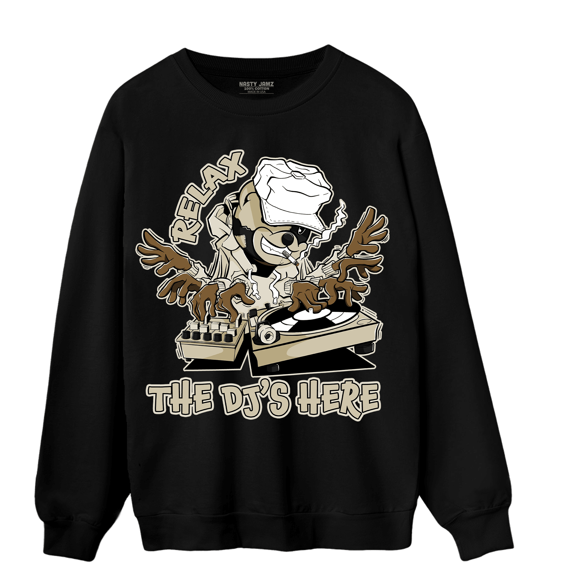 Gratitude 11s Sweatshirt Match BER The DJ Here - NastyJamz