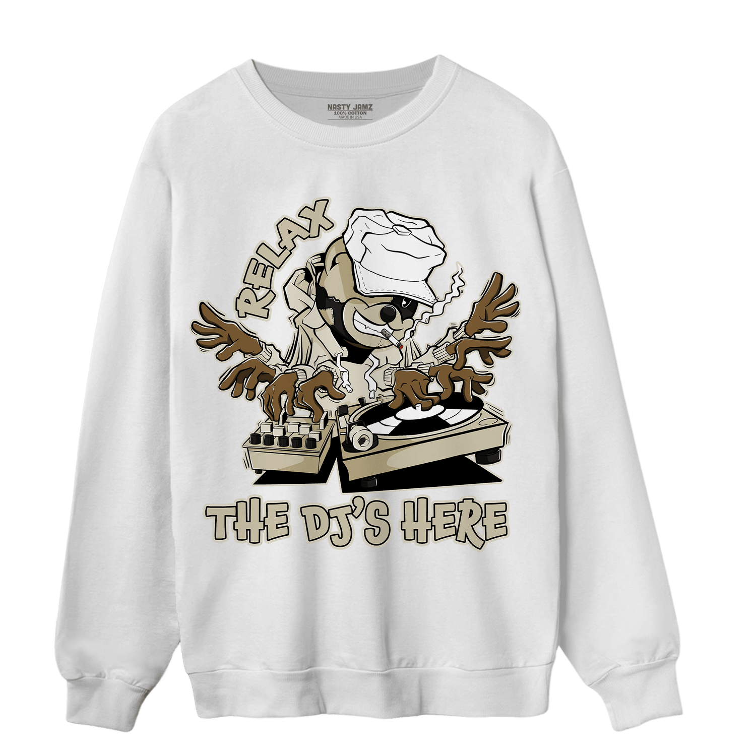 Gratitude 11s Sweatshirt Match BER The DJ Here - NastyJamz