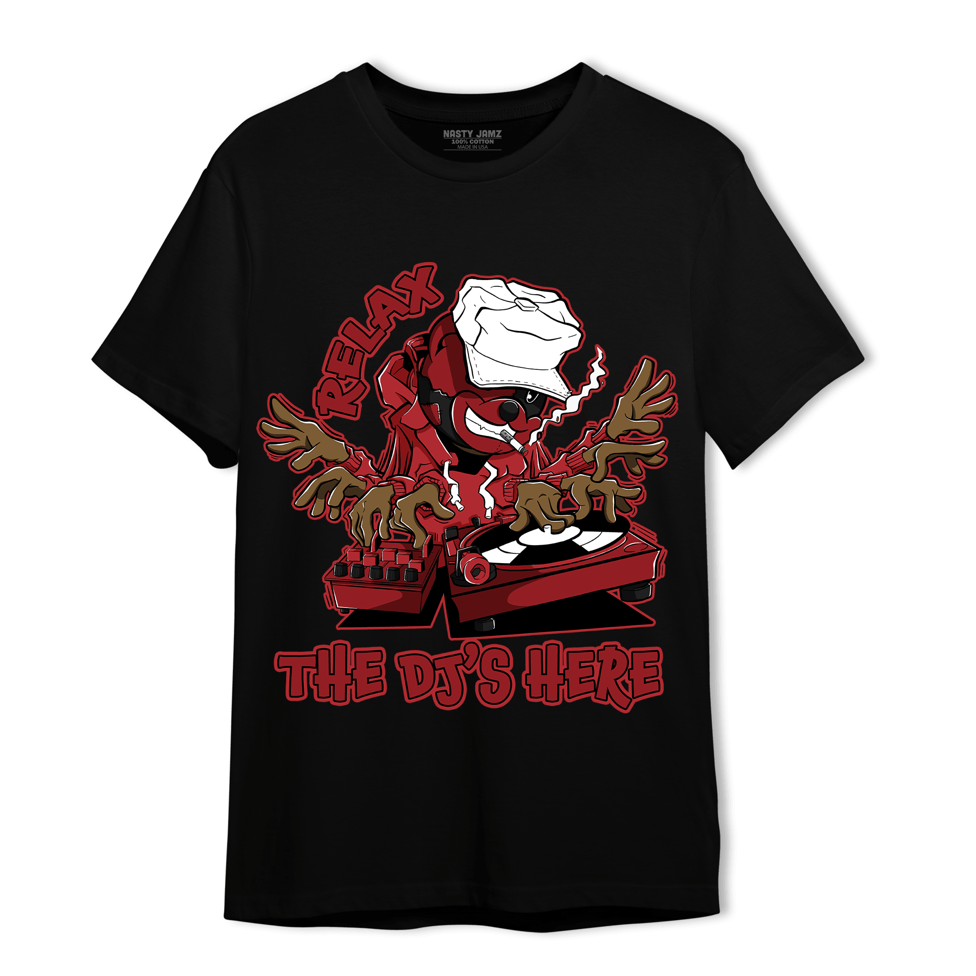 Cherry 12s T Shirt Match BER The DJ Here - NastyJamz