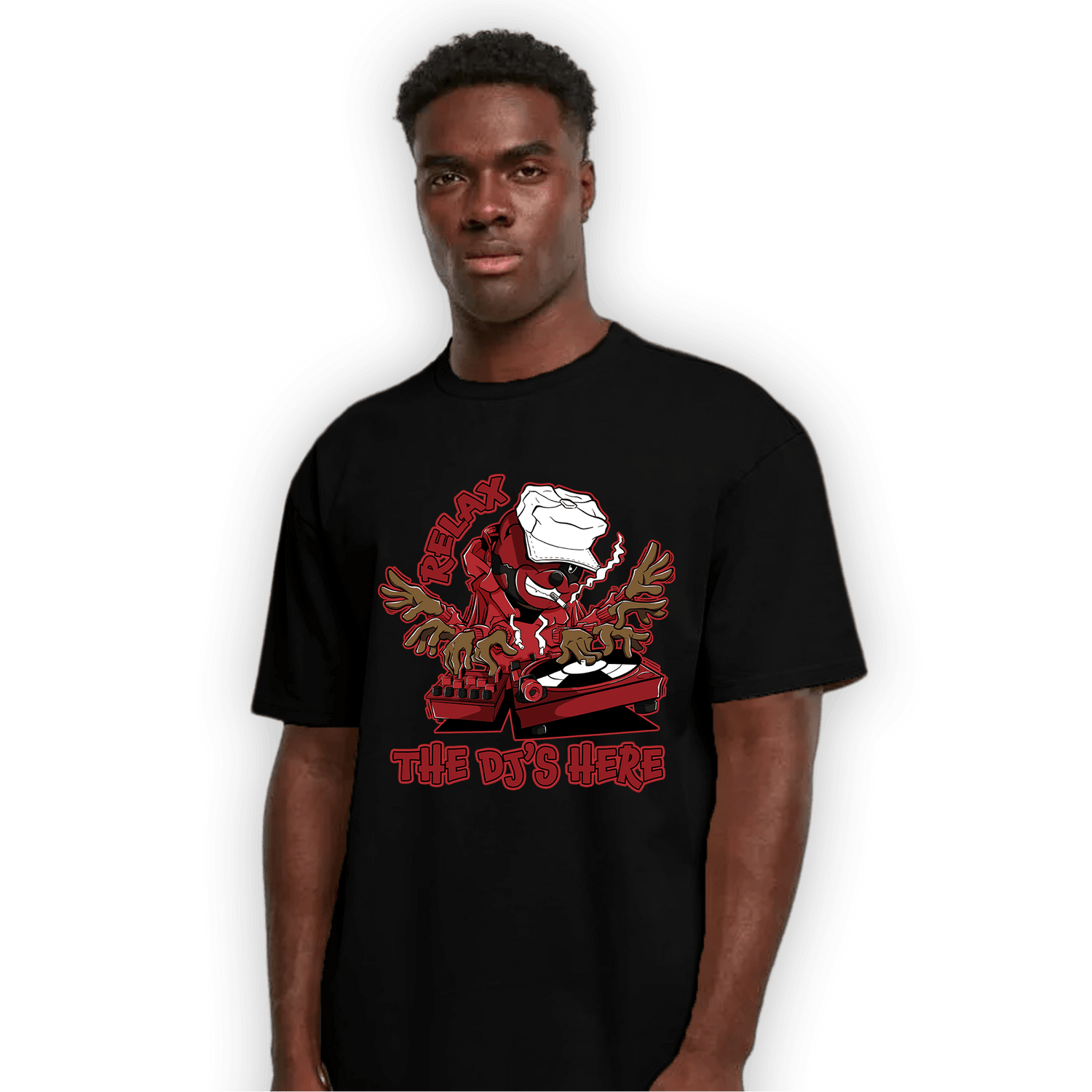 Cherry 12s T Shirt Match BER The DJ Here - NastyJamz