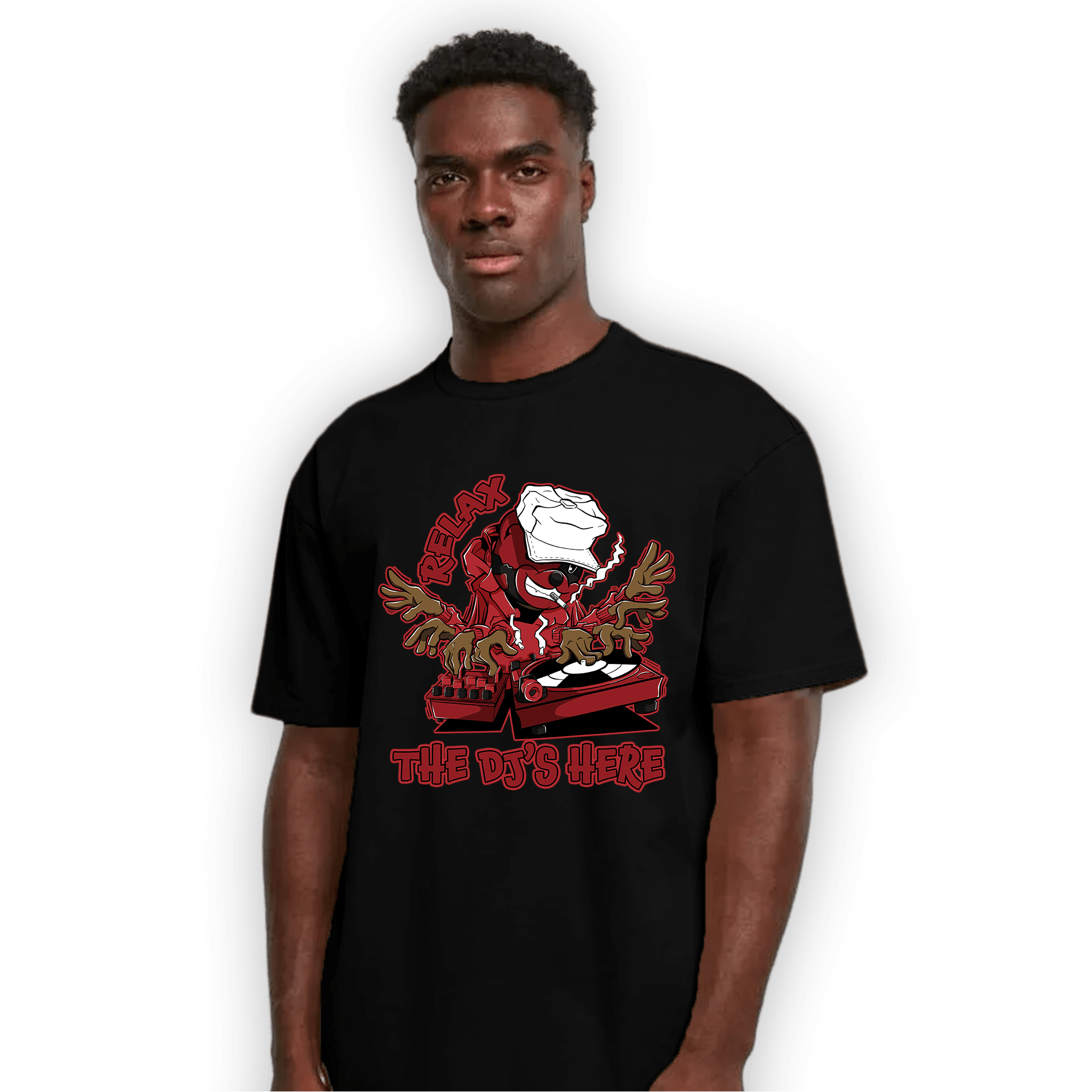 Cherry 12s T Shirt Match BER The DJ Here - NastyJamz