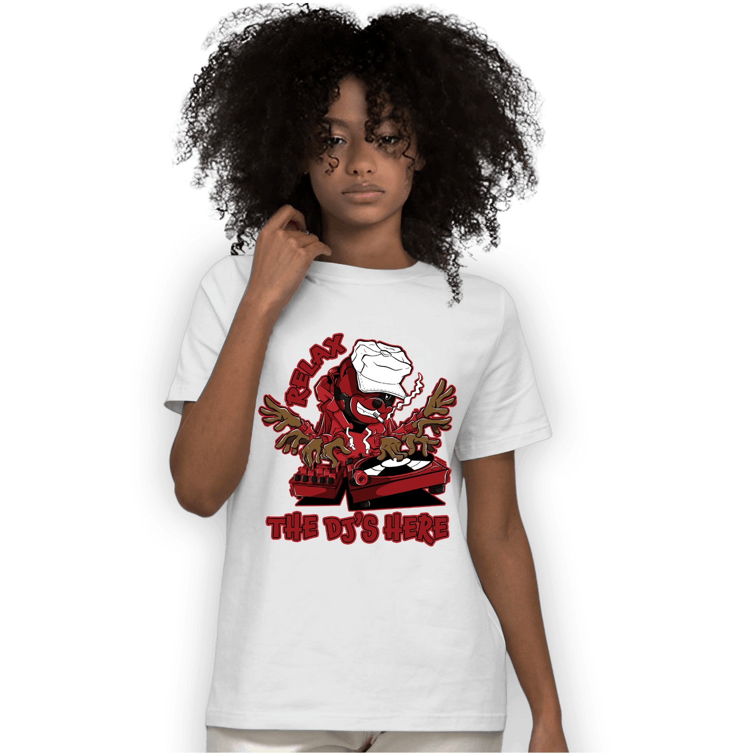 Cherry 12s T Shirt Match BER The DJ Here - NastyJamz