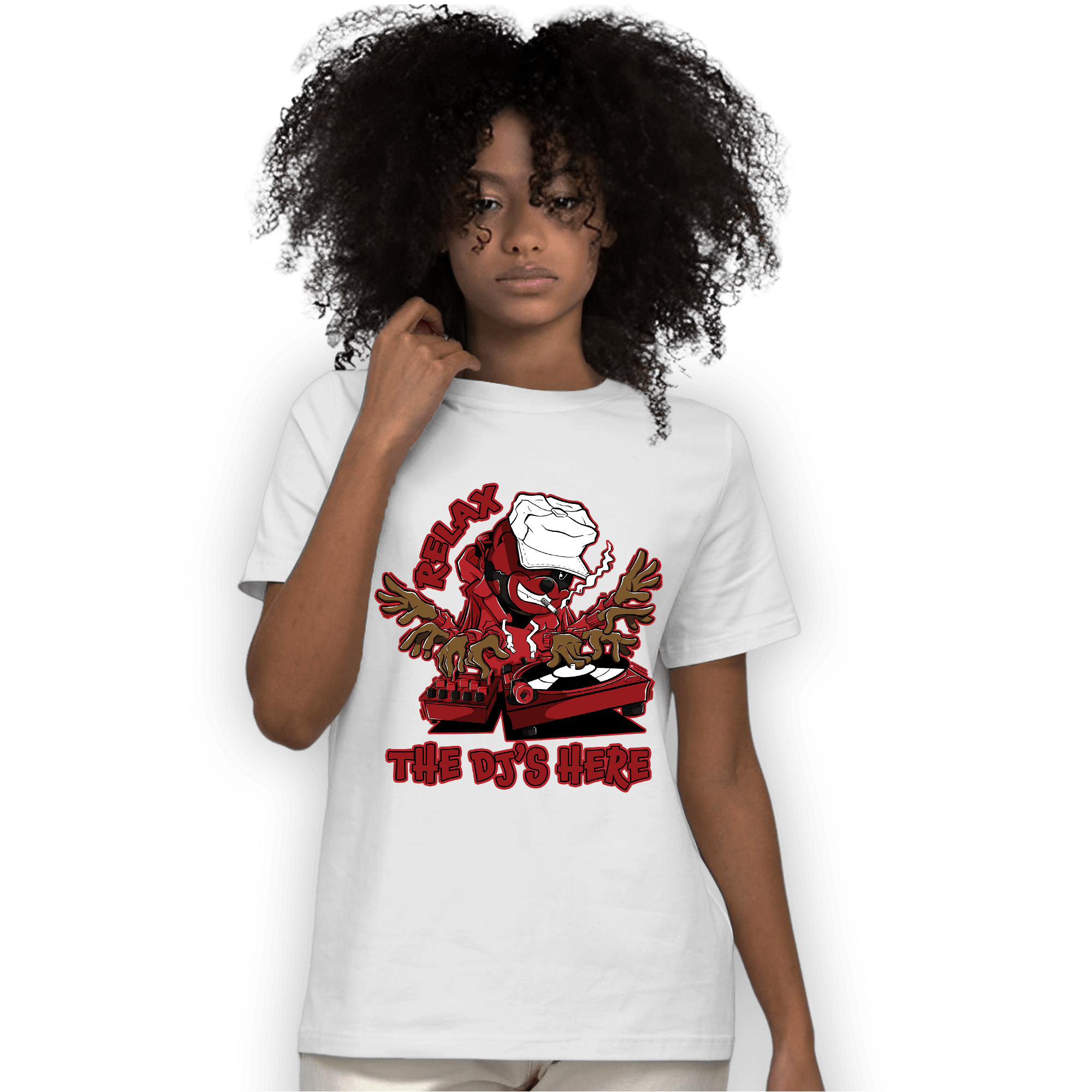 Cherry 12s T Shirt Match BER The DJ Here - NastyJamz