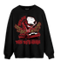 Cherry 12s Sweatshirt Match BER The DJ Here - NastyJamz
