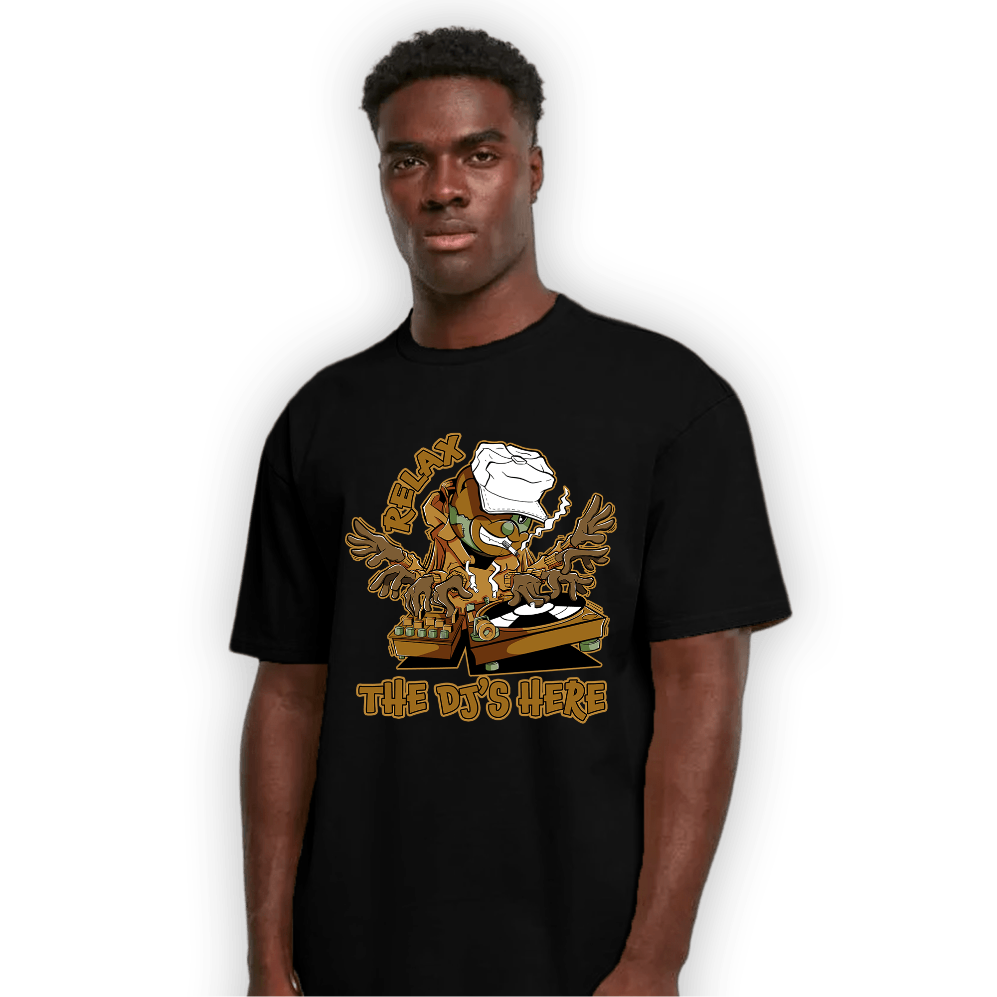 Wheat 13s T Shirt Match BER The DJ Here - NastyJamz