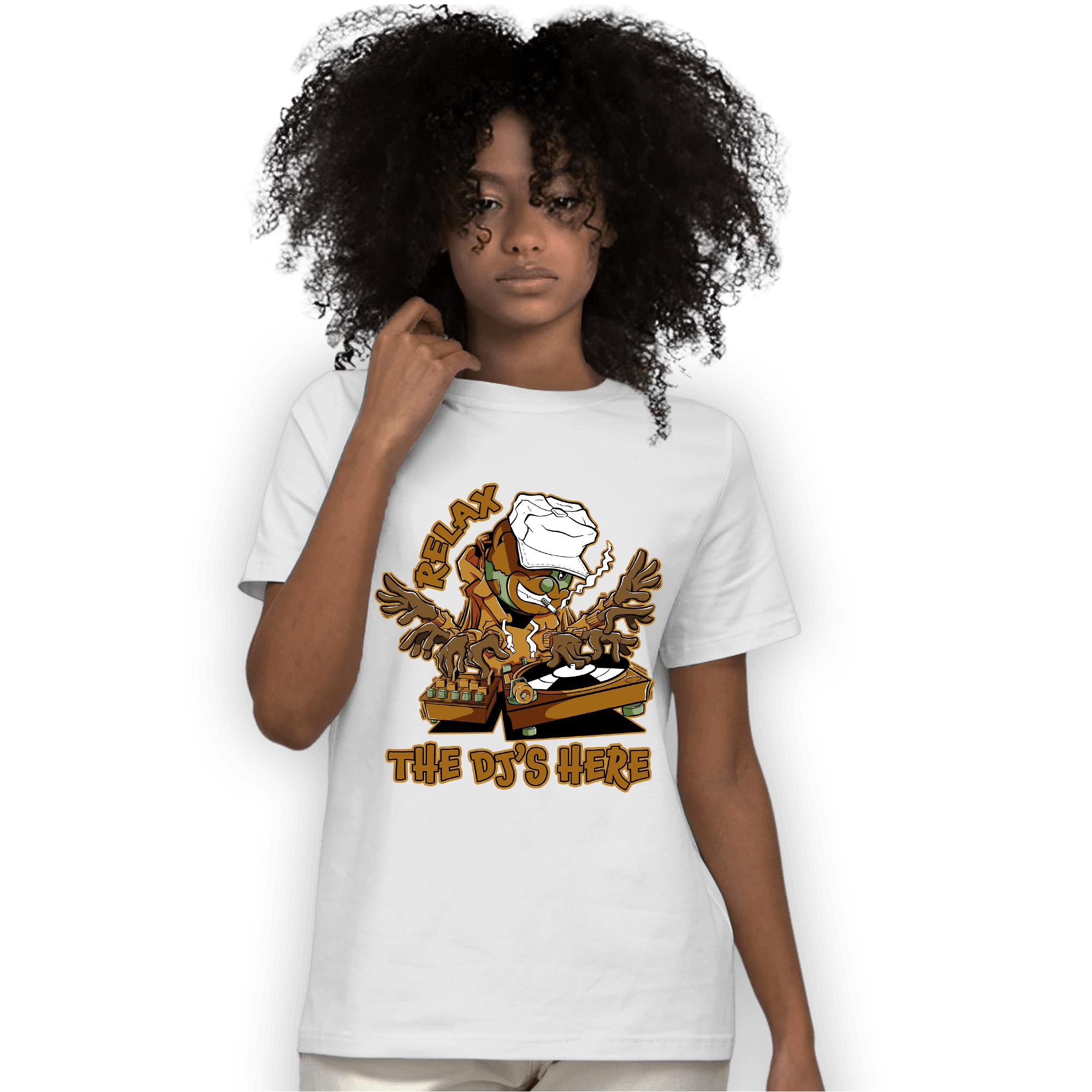 Wheat 13s T Shirt Match BER The DJ Here - NastyJamz