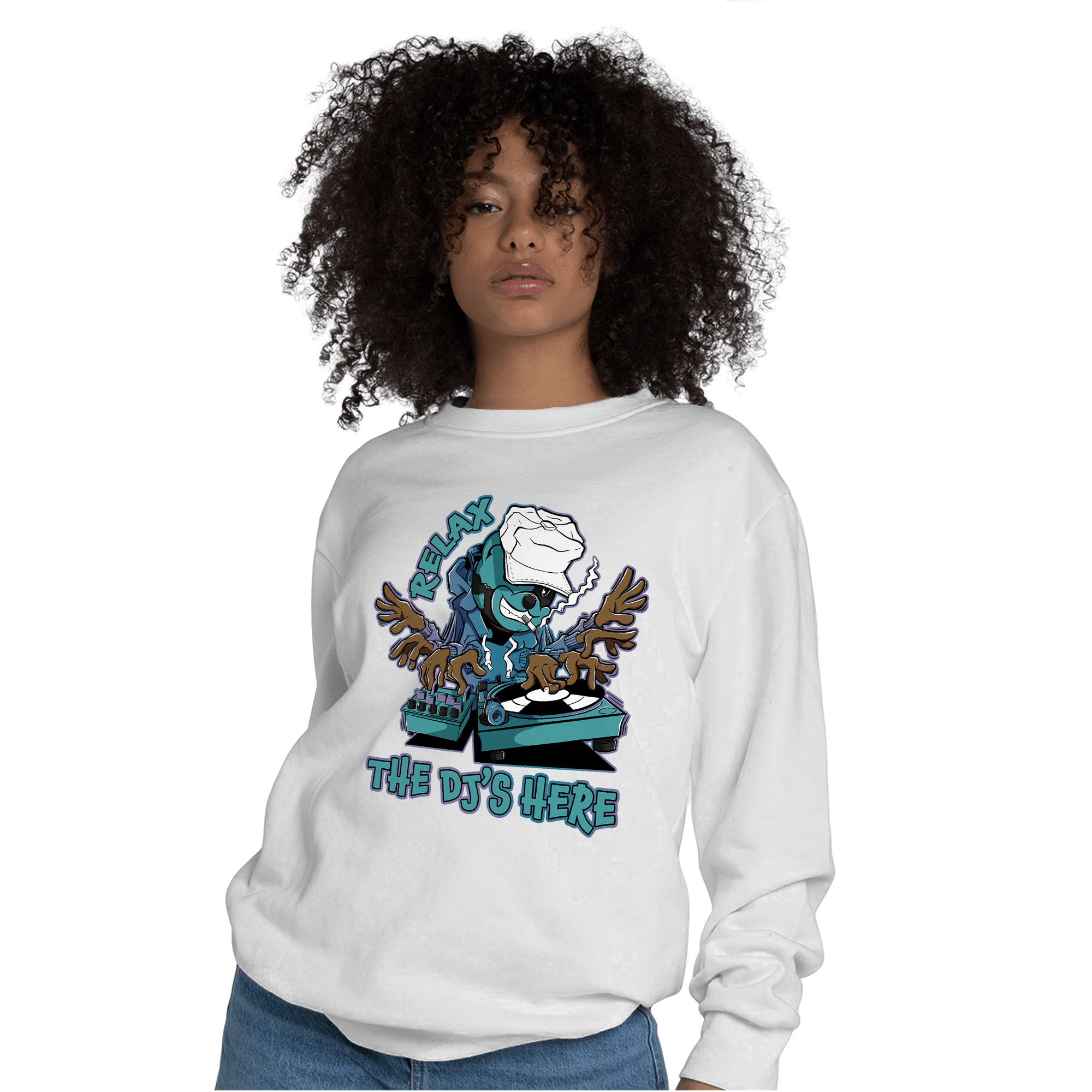 Low Love Letter 14s Sweatshirt Match BER The DJ Here - NastyJamz