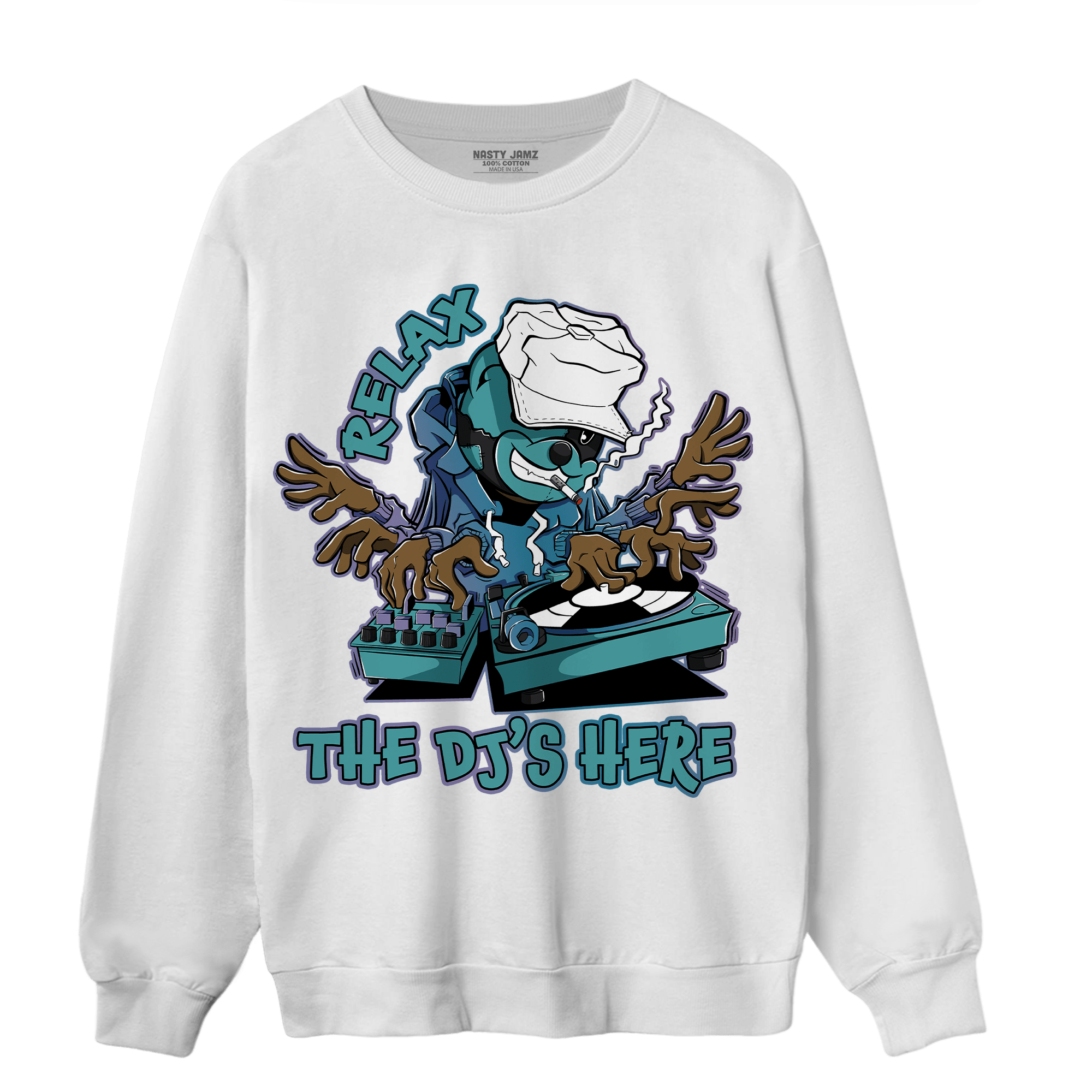 Low Love Letter 14s Sweatshirt Match BER The DJ Here - NastyJamz