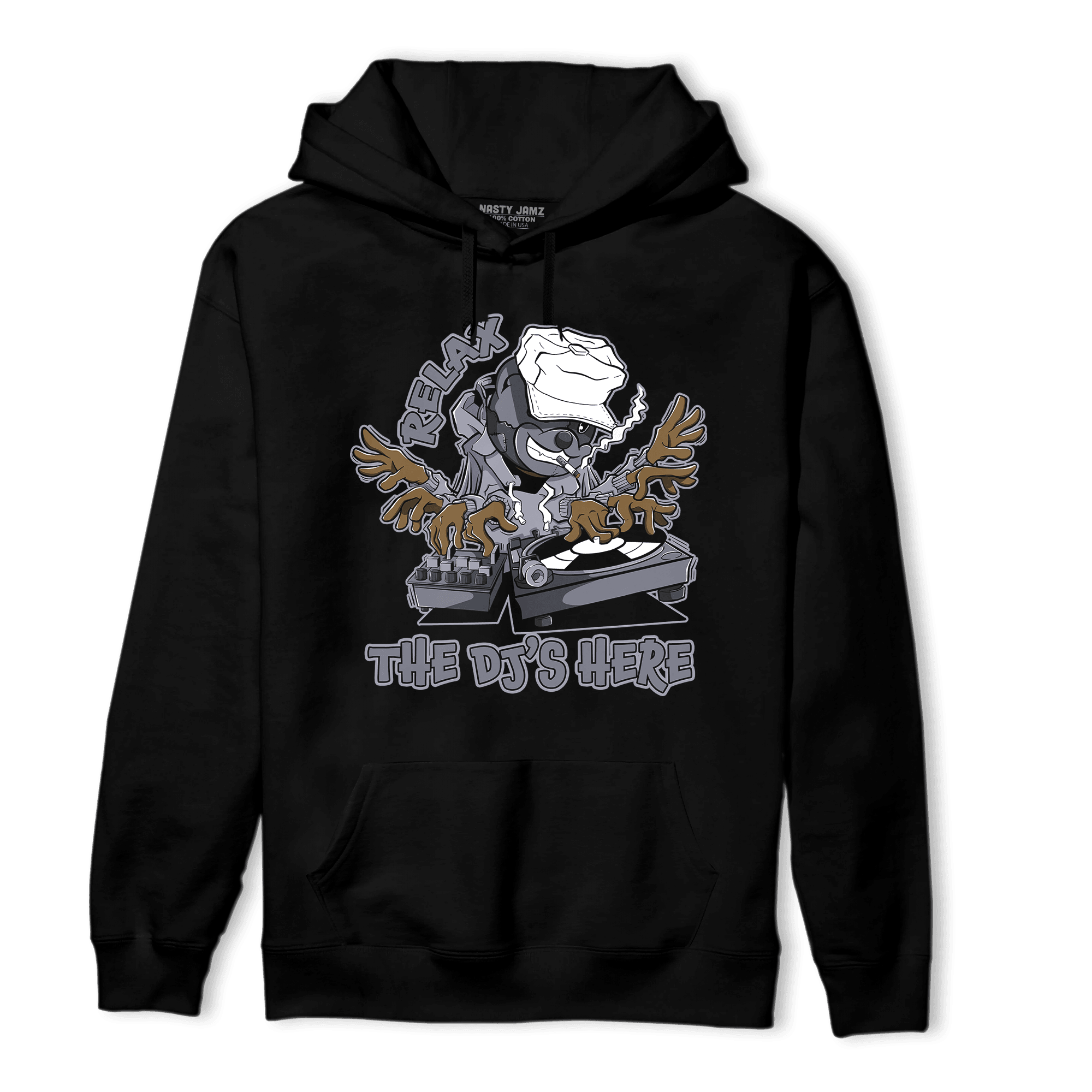 Stealth 14s Hoodie Match BER The DJ Here - NastyJamz