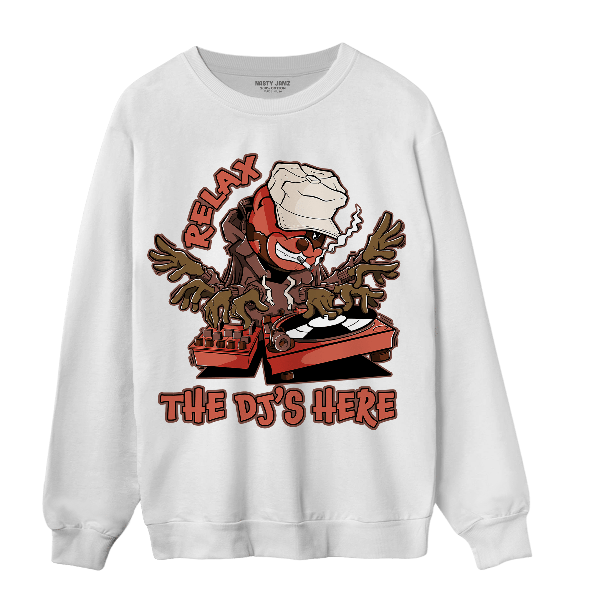 High OG Dusted Clay 1s Sweatshirt Match BER The DJ Here - NastyJamz
