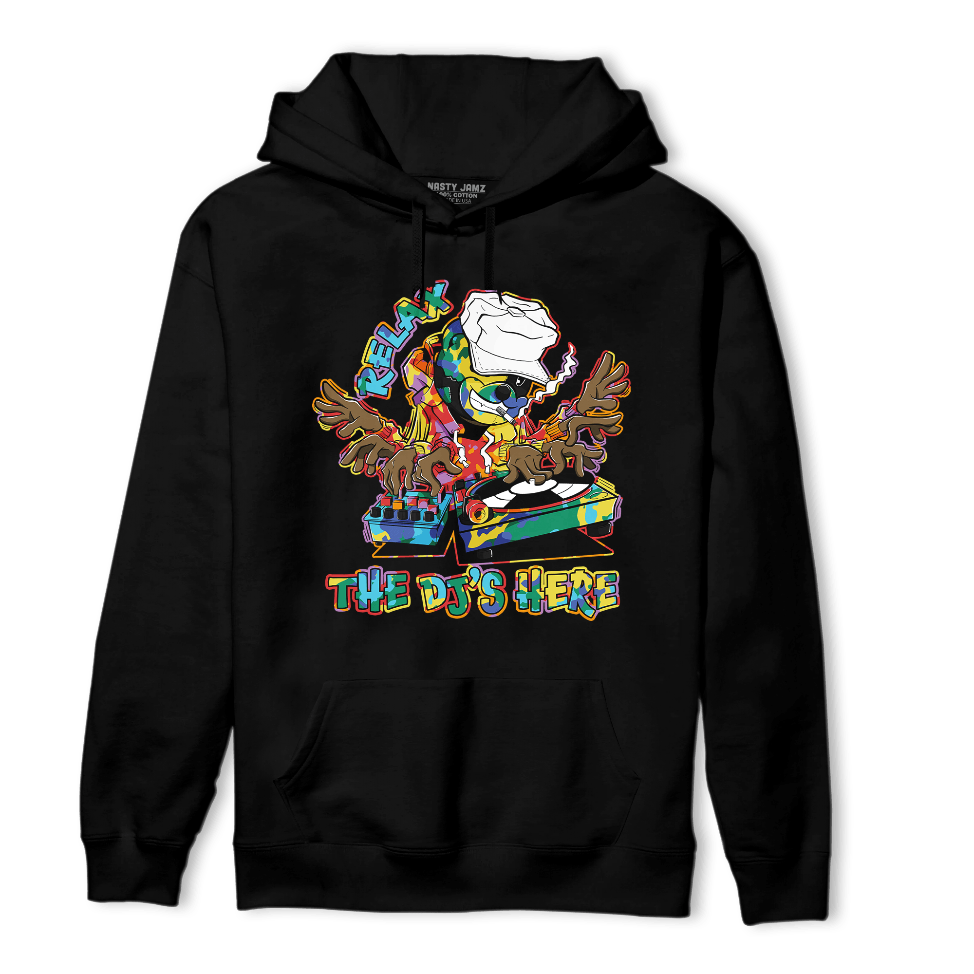 Mid GS Six Championships 1s Hoodie Match BER The DJ Here - NastyJamz