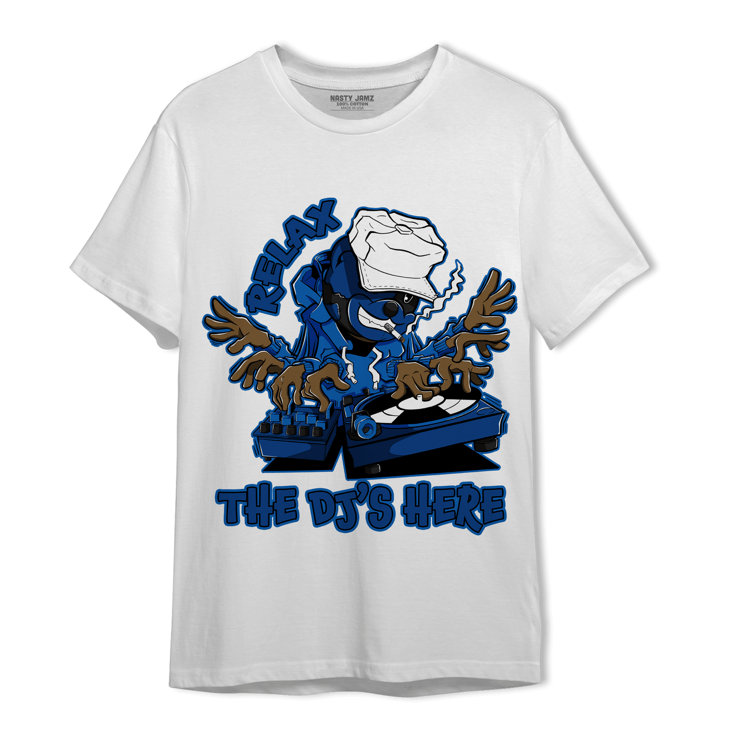 Royal Reimagined 1s T Shirt Match BER The DJ Here - NastyJamz