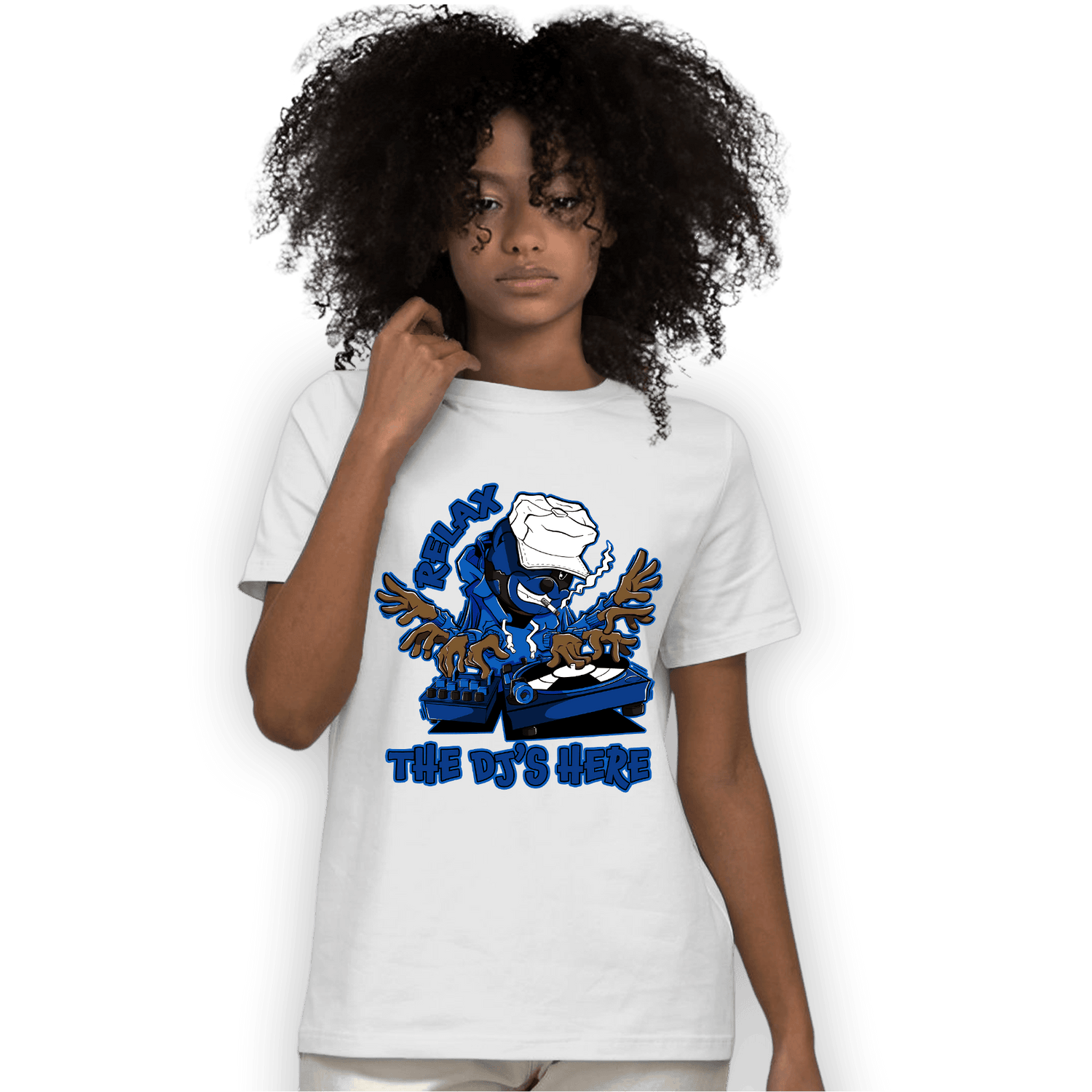 Royal Reimagined 1s T Shirt Match BER The DJ Here - NastyJamz