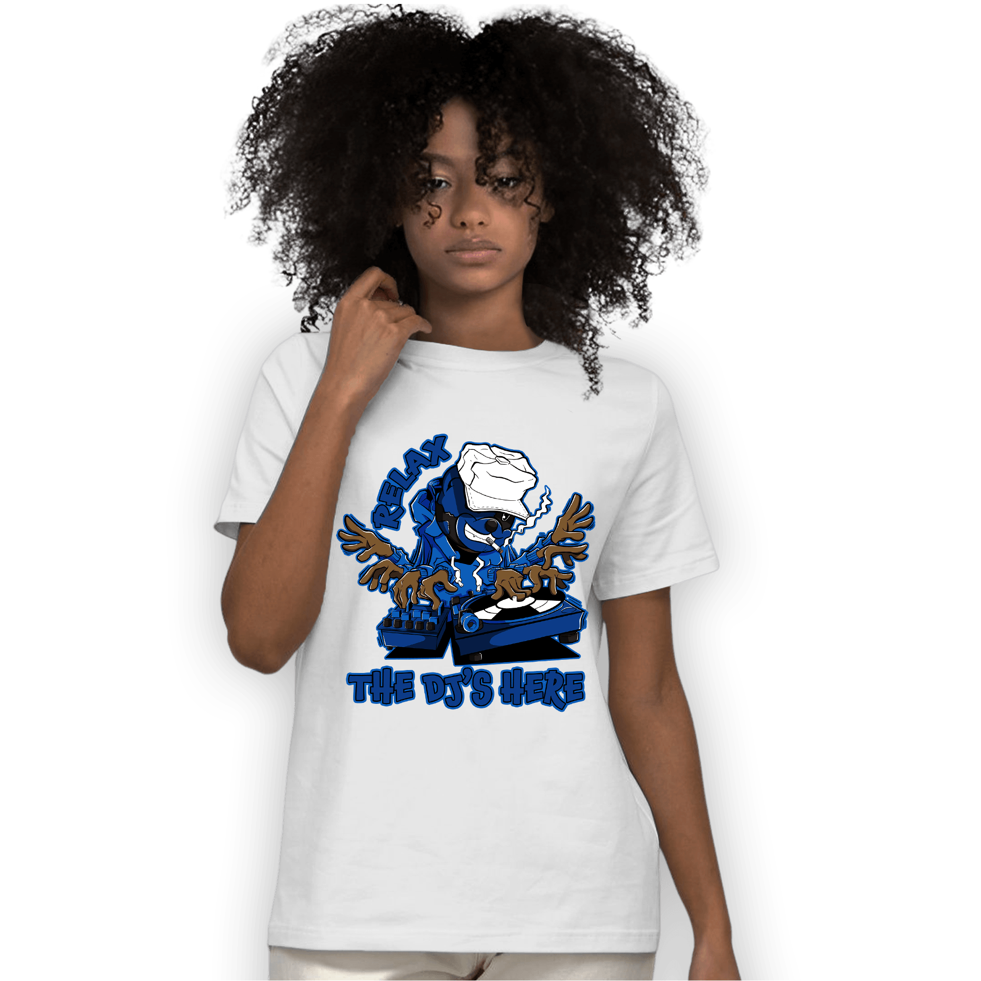 Royal Reimagined 1s T Shirt Match BER The DJ Here - NastyJamz