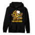 Yellow Ochre 1s Hoodie Match BER The DJ Here - NastyJamz
