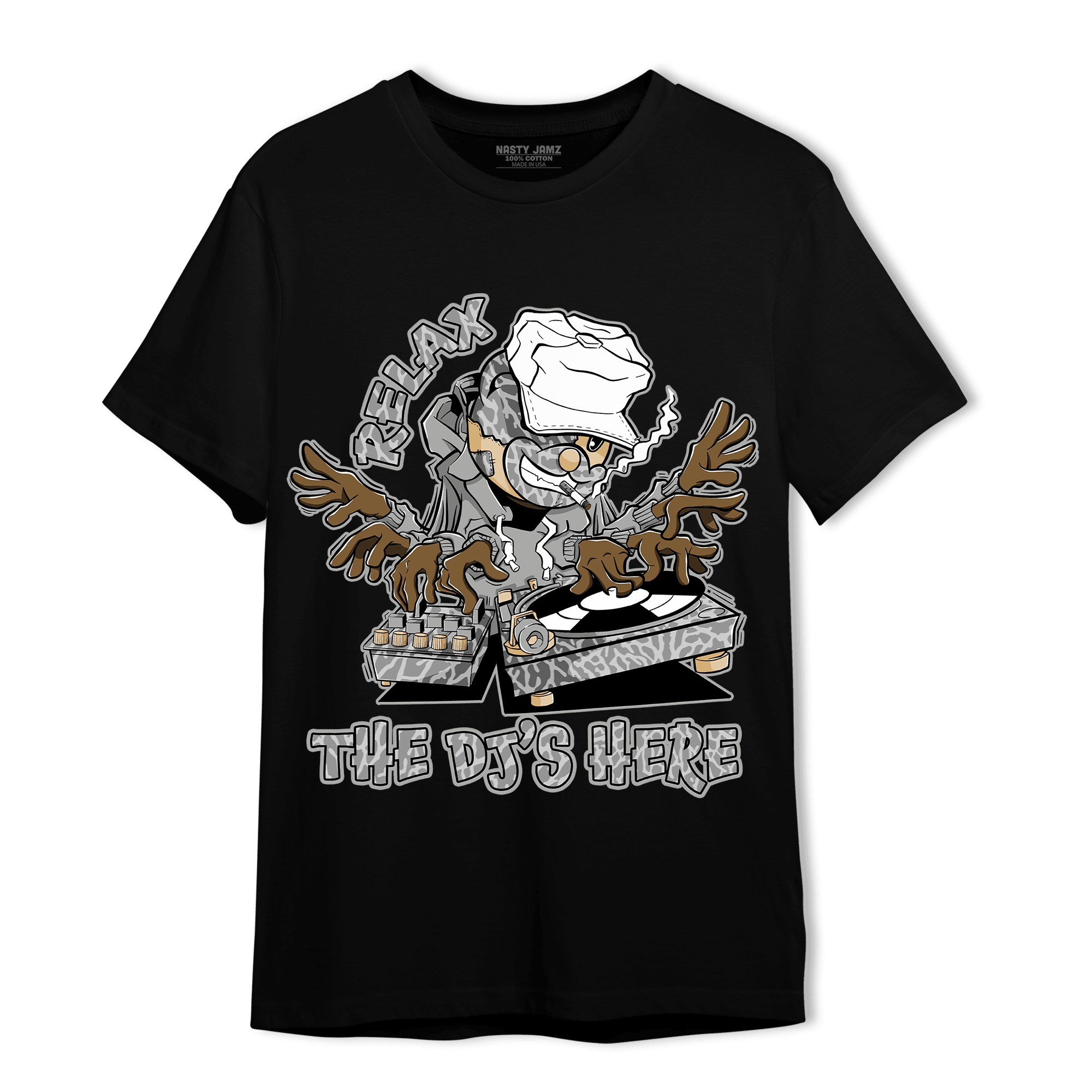 Craft Ivory 3s T Shirt Match BER The DJ Here - NastyJamz