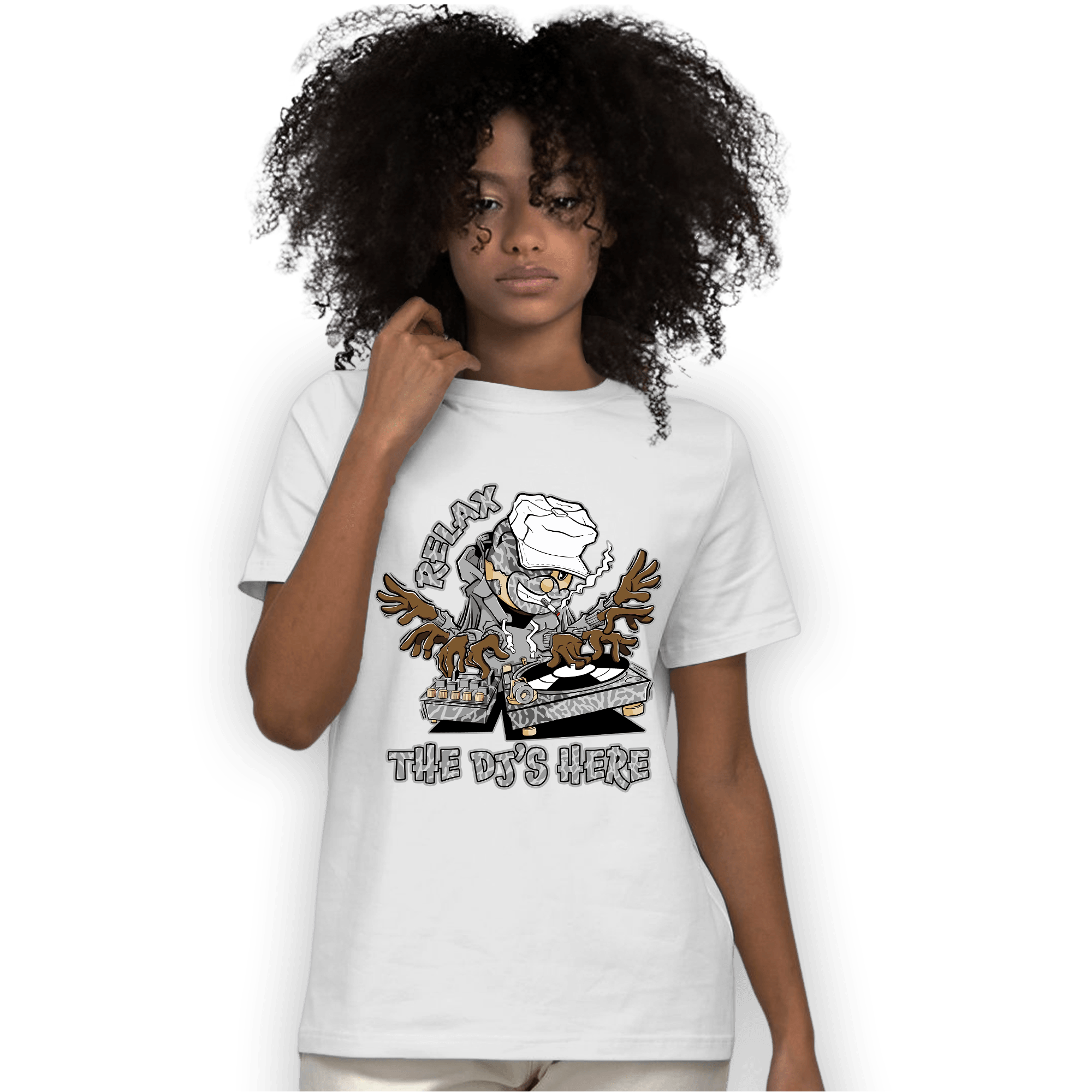 Craft Ivory 3s T Shirt Match BER The DJ Here - NastyJamz