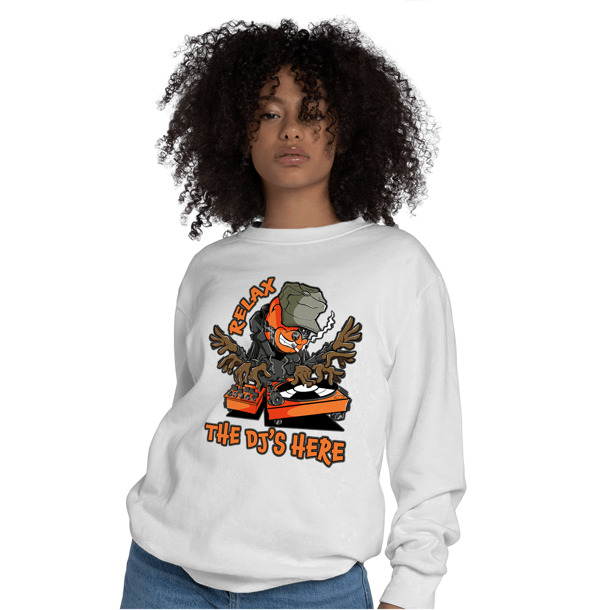 Fear Pack 3s Sweatshirt Match BER The DJ Here - NastyJamz