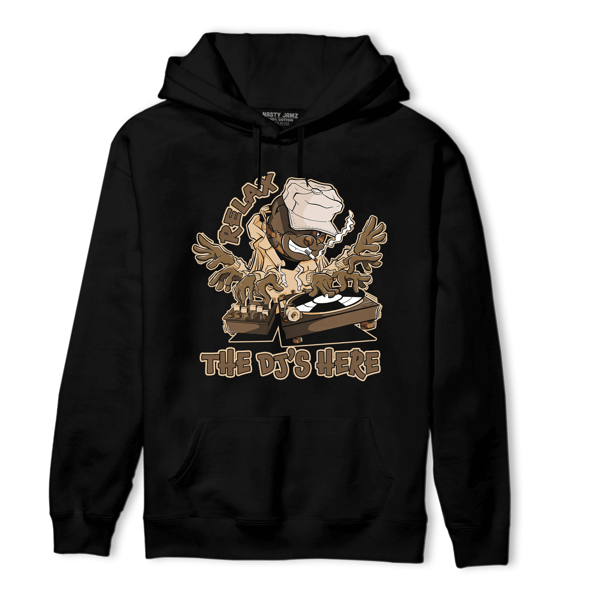 Palomino 3s Hoodie Match BER The DJ Here - NastyJamz
