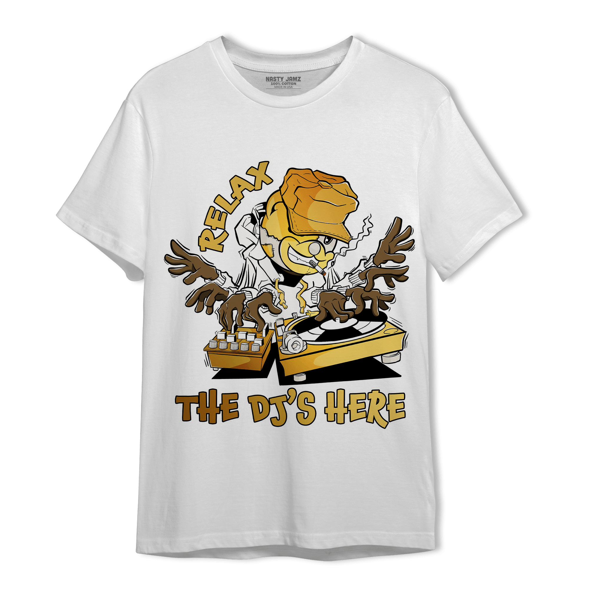 Sail 4s T Shirt Match BER The DJ Here - NastyJamz