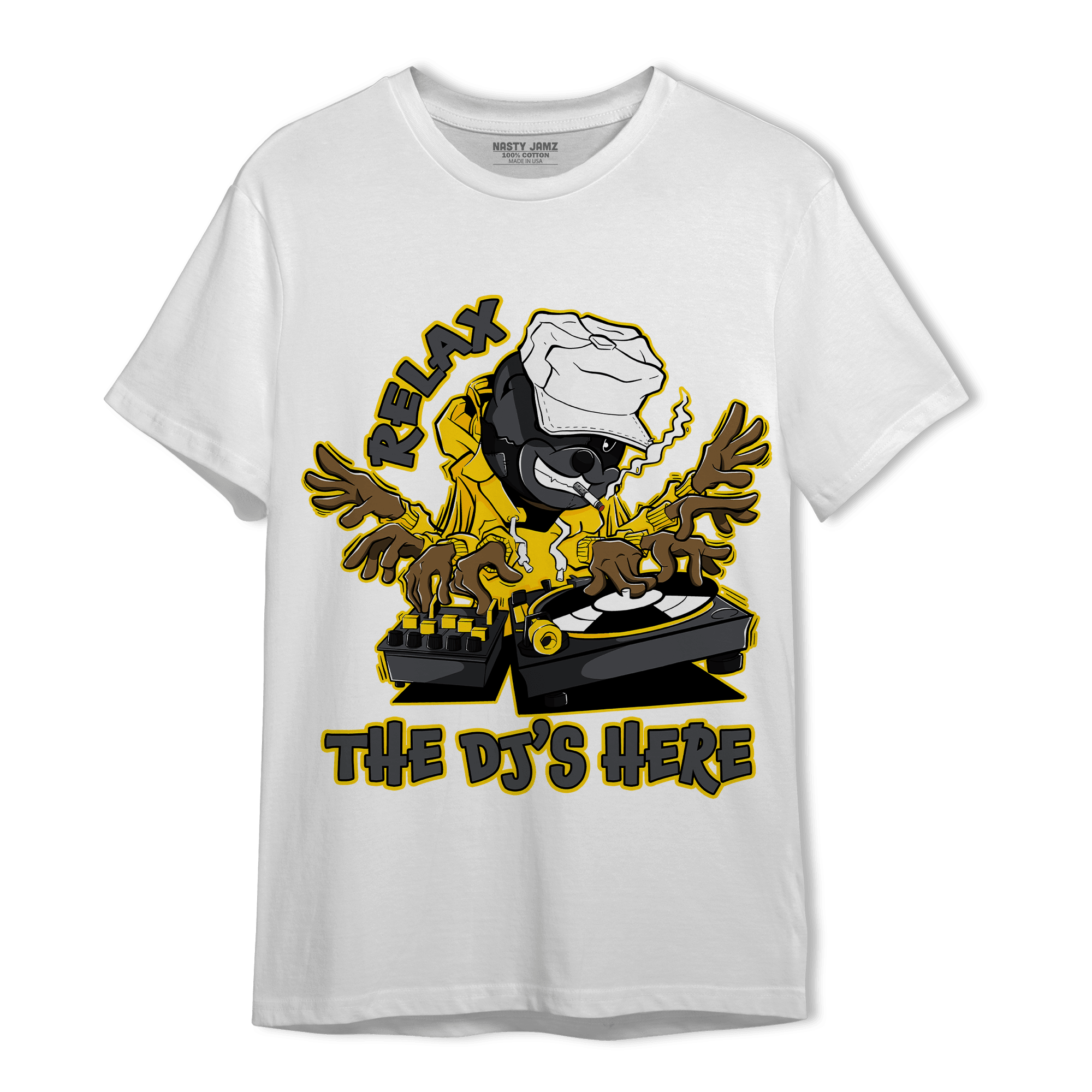 Thunder 4s T Shirt Match BER The DJ Here - NastyJamz