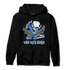 University Blue 5s Hoodie Match BER The DJ Here - NastyJamz