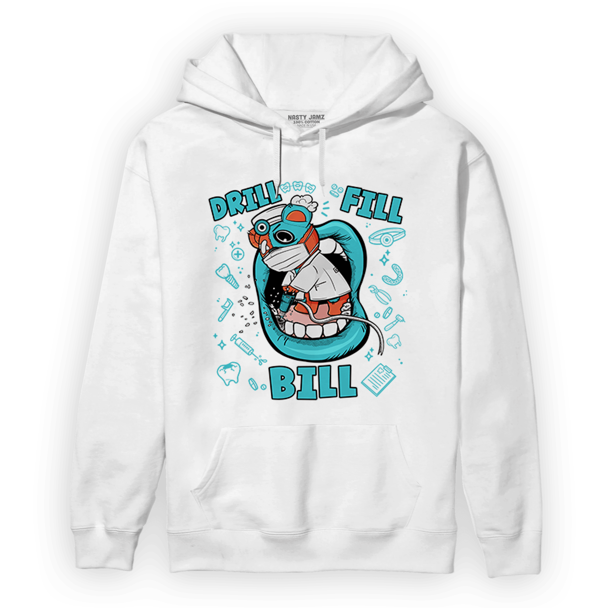 Dunk Low Dolphins Hoodie Match BER The Dentist - NastyJamz