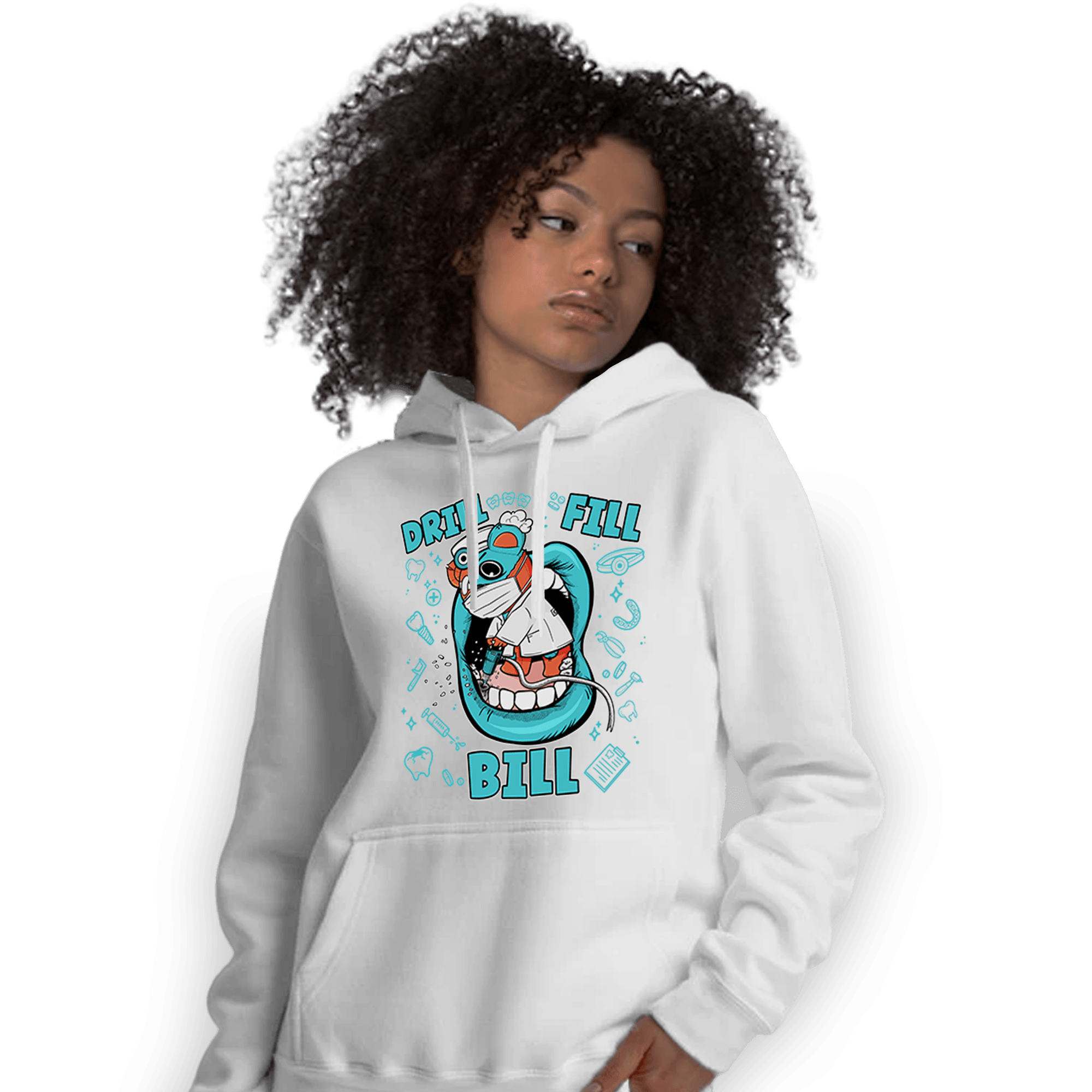 Dunk Low Dolphins Hoodie Match BER The Dentist - NastyJamz