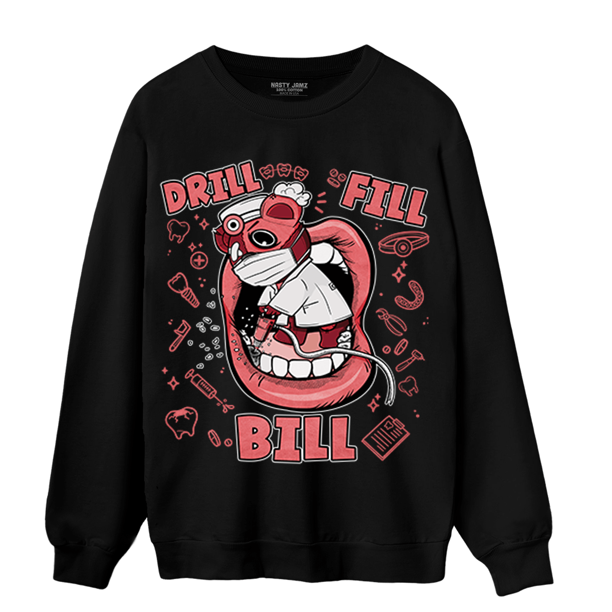 Dunk Low WMNS Valentine Day Sweatshirt Match BER The Dentist - NastyJamz