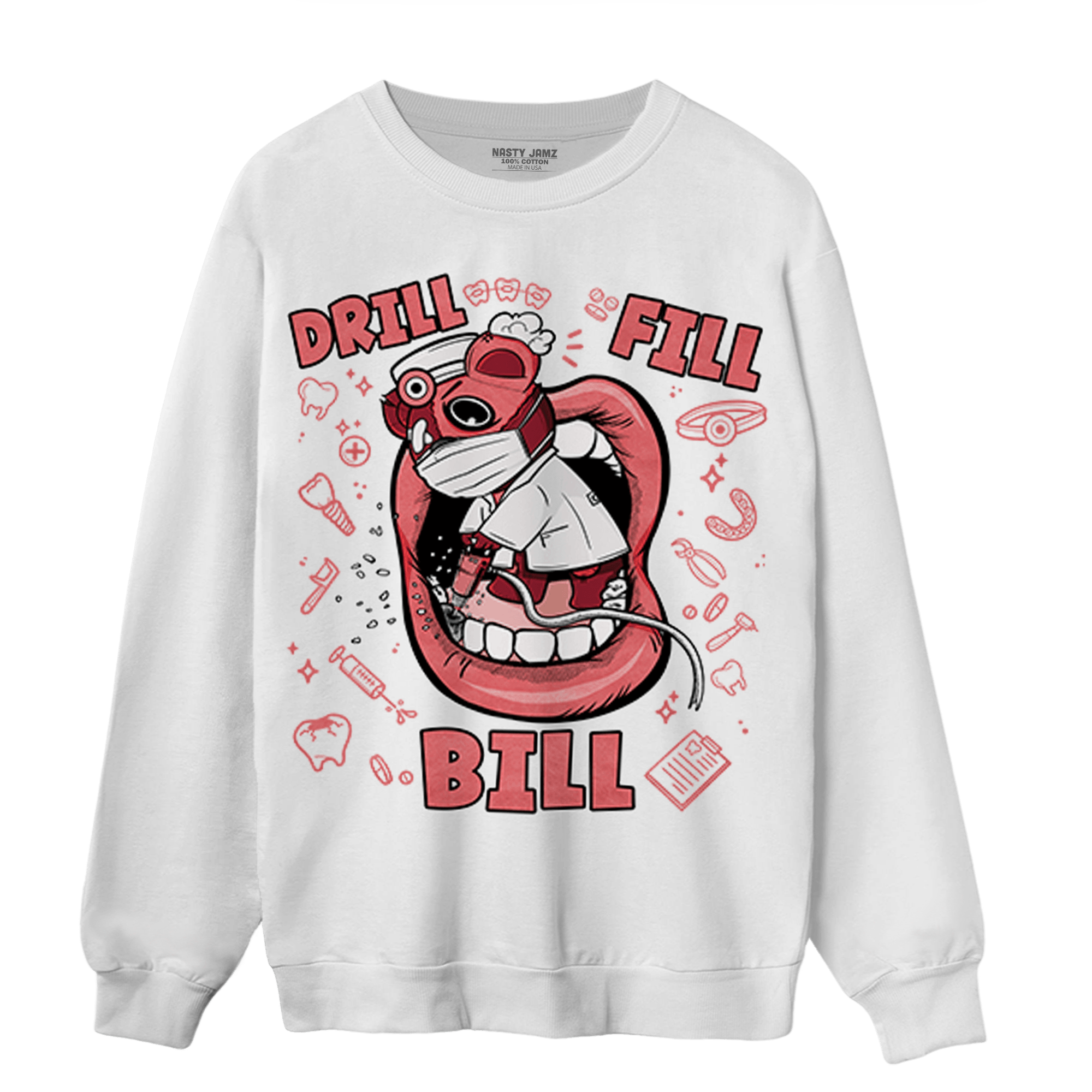 Dunk Low WMNS Valentine Day Sweatshirt Match BER The Dentist - NastyJamz