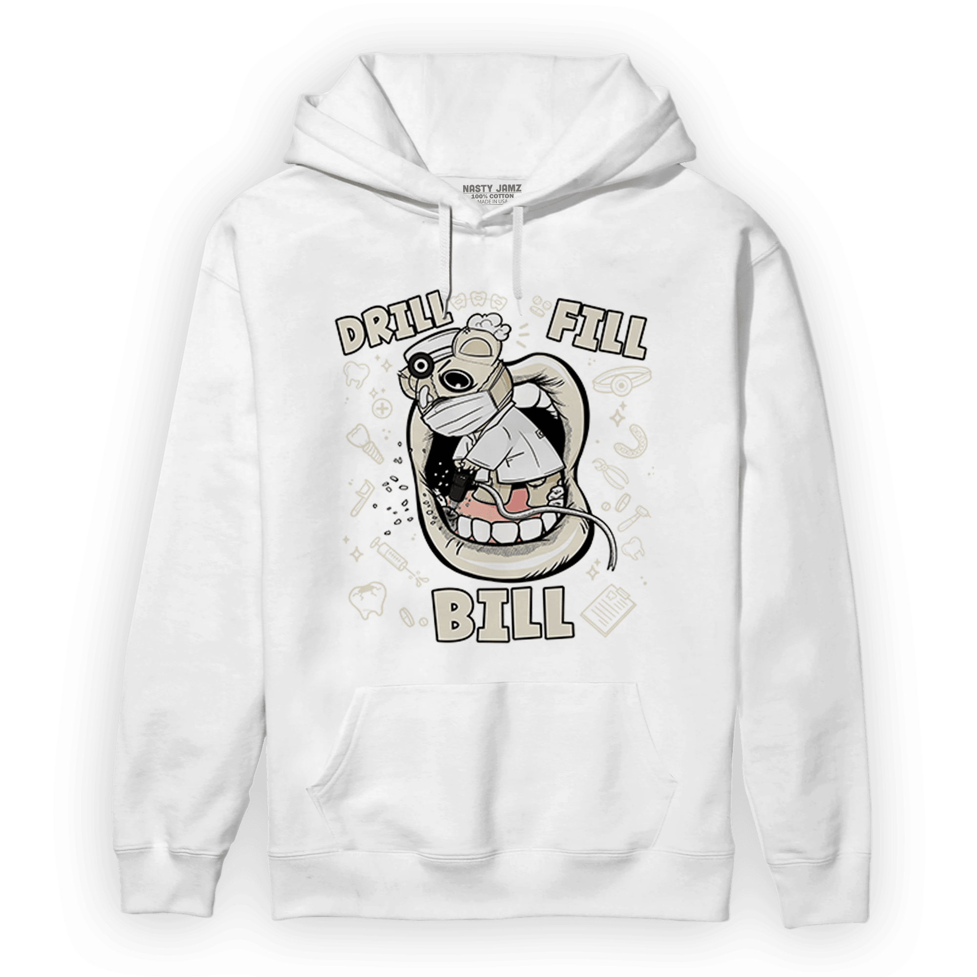Gratitude 11s Hoodie Match BER The Dentist - NastyJamz