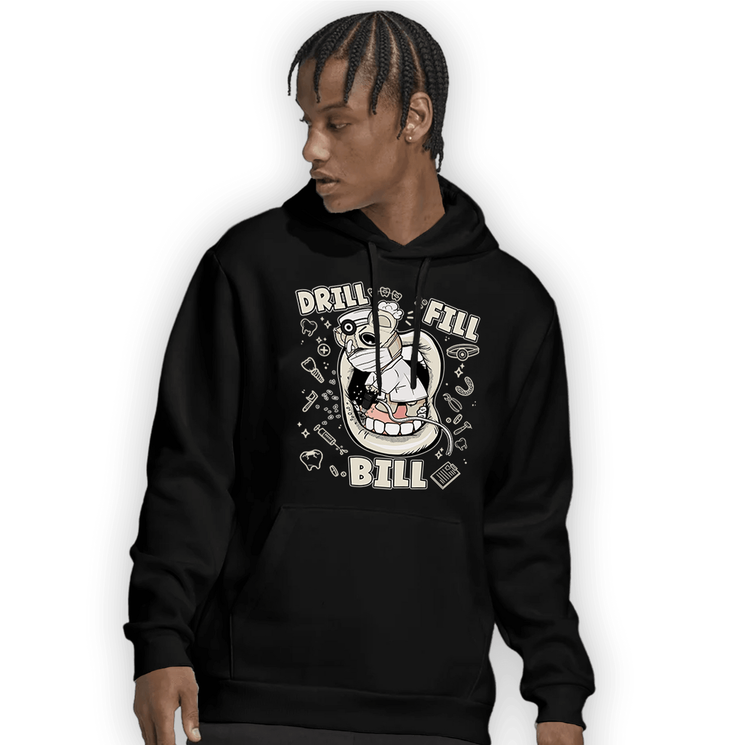 Gratitude 11s Hoodie Match BER The Dentist - NastyJamz