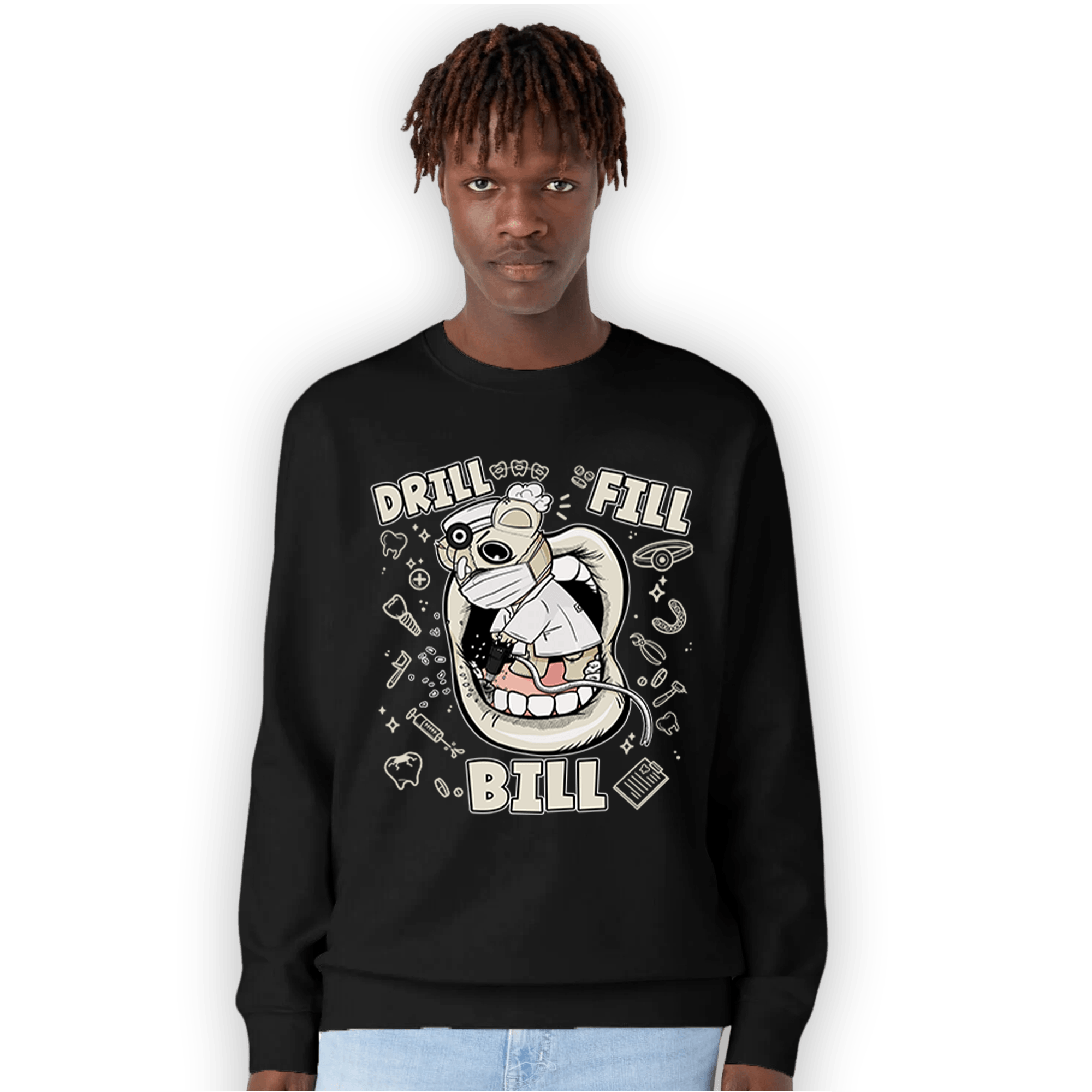 Gratitude 11s Sweatshirt Match BER The Dentist - NastyJamz