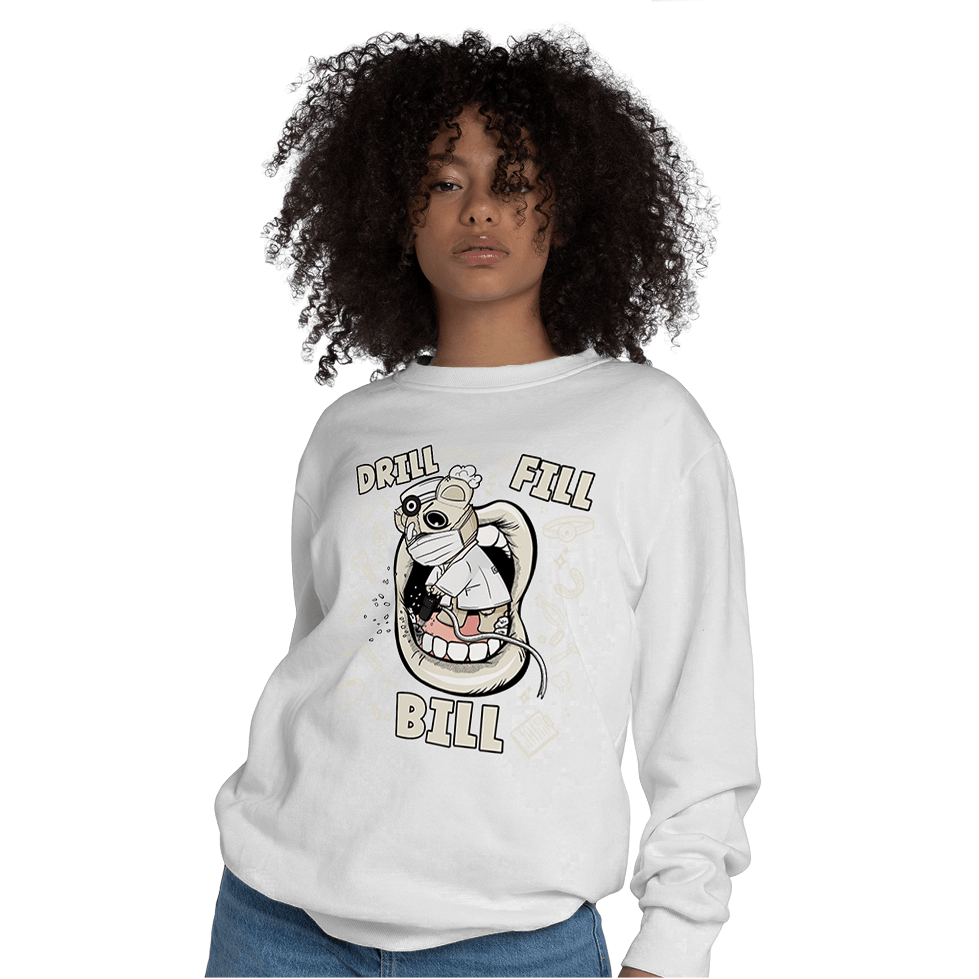 Gratitude 11s Sweatshirt Match BER The Dentist - NastyJamz