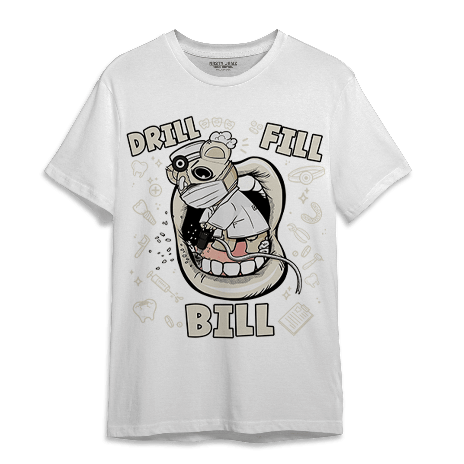 Gratitude 11s T Shirt Match BER The Dentist - NastyJamz