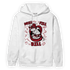 Cherry 12s Hoodie Match BER The Dentist - NastyJamz