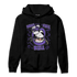 Field Purple 12s Hoodie Match BER The Dentist - NastyJamz