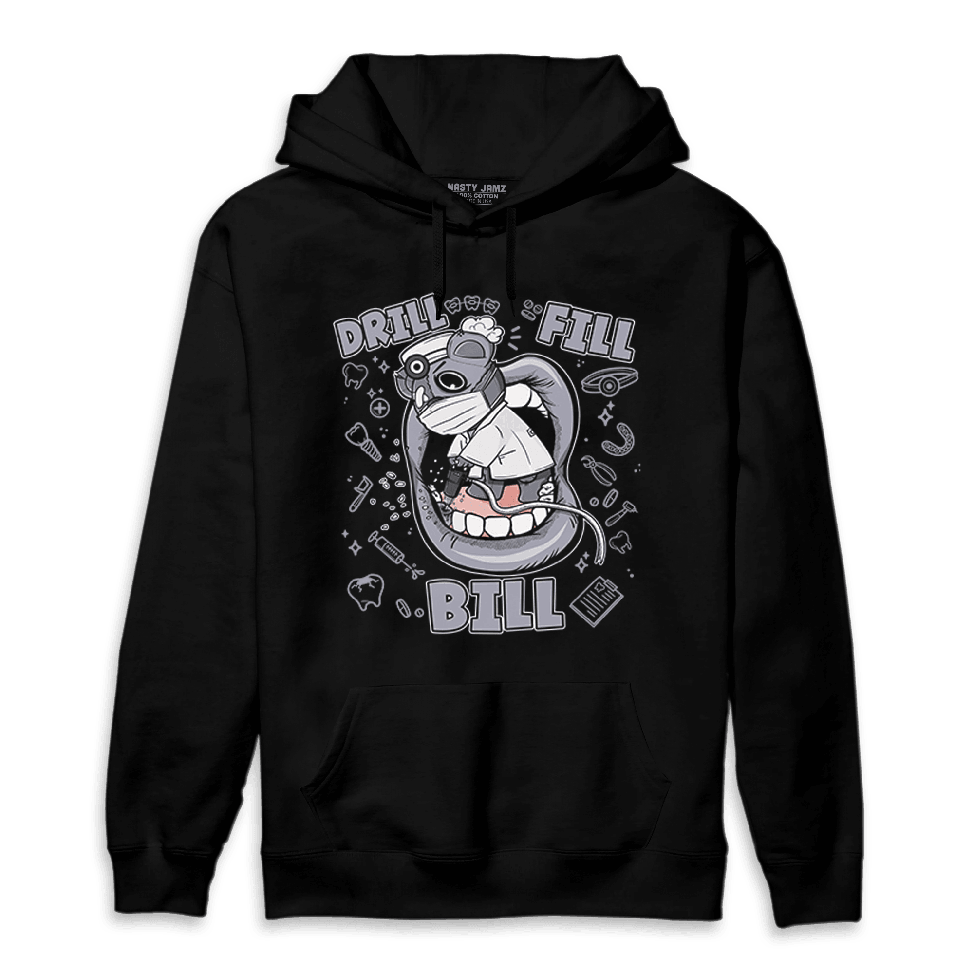 Stealth 14s Hoodie Match BER The Dentist - NastyJamz