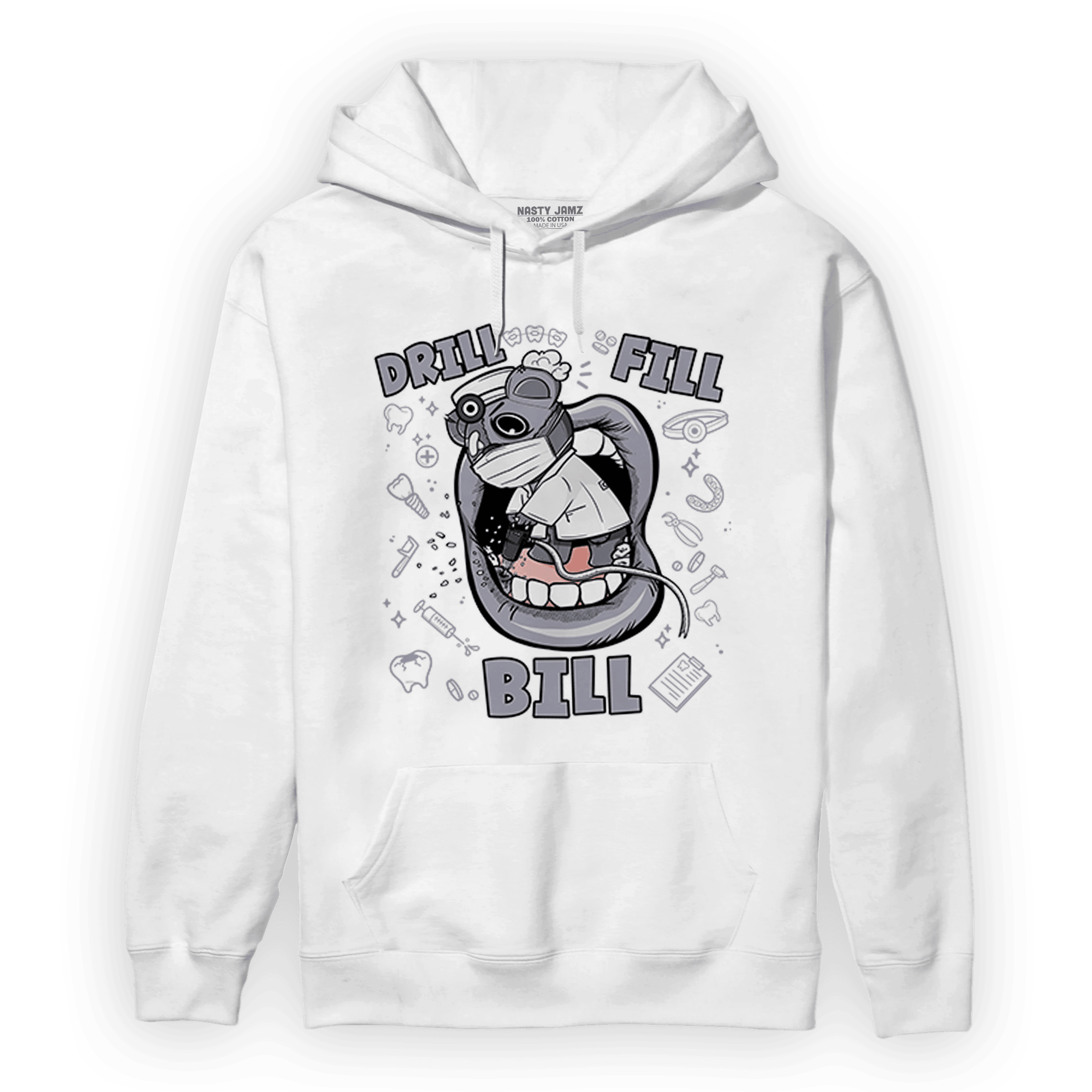 Stealth 14s Hoodie Match BER The Dentist - NastyJamz